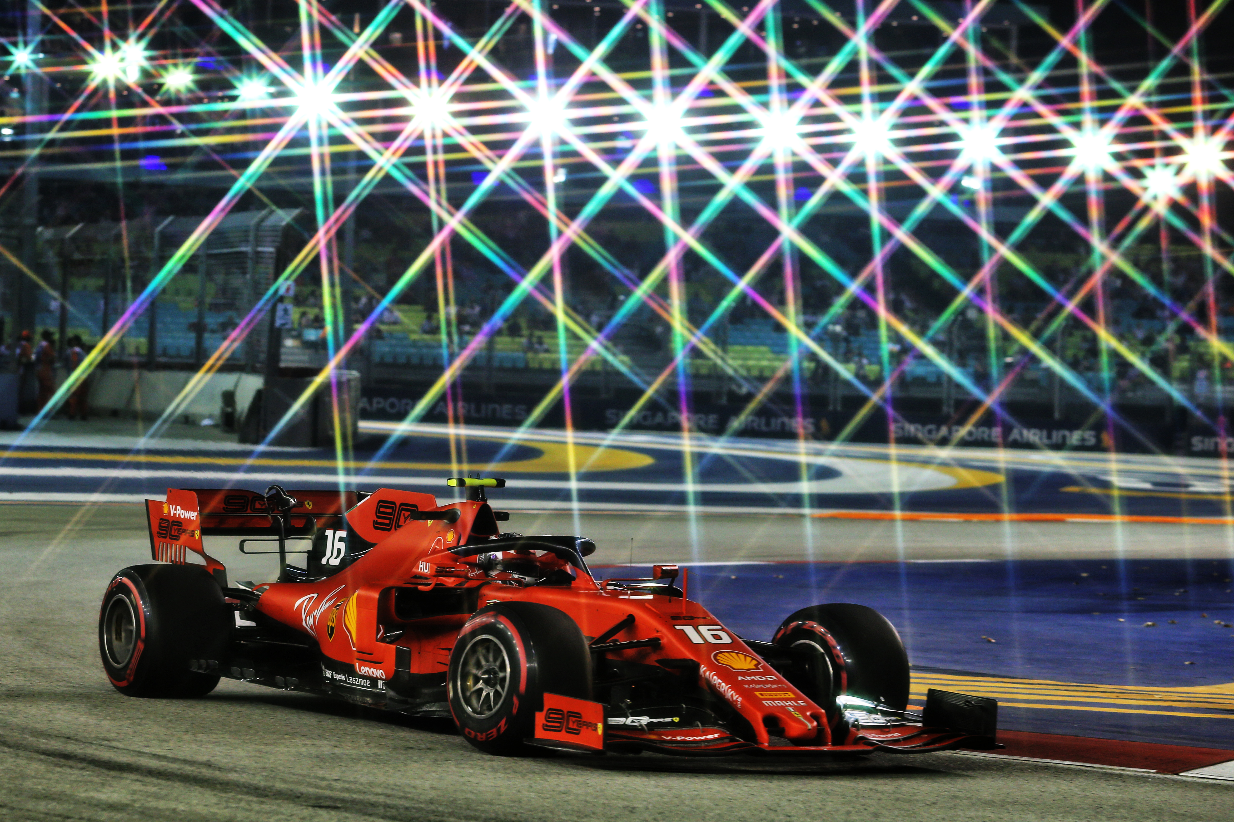 Charles Leclerc Ferrari Singapore Grand Prix 2019