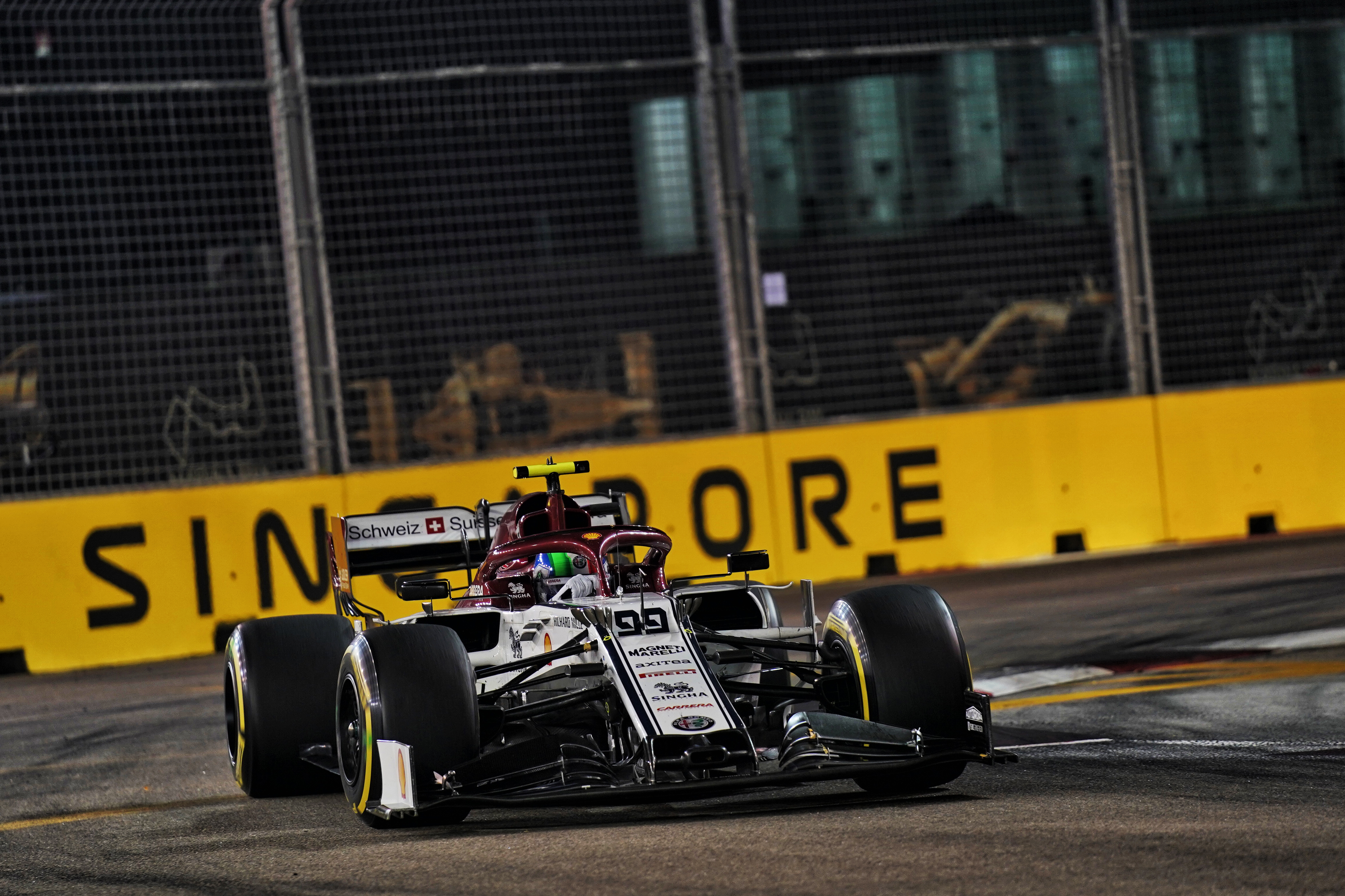 Antonio Giovinazzi Sauber F1 Singapore 2019