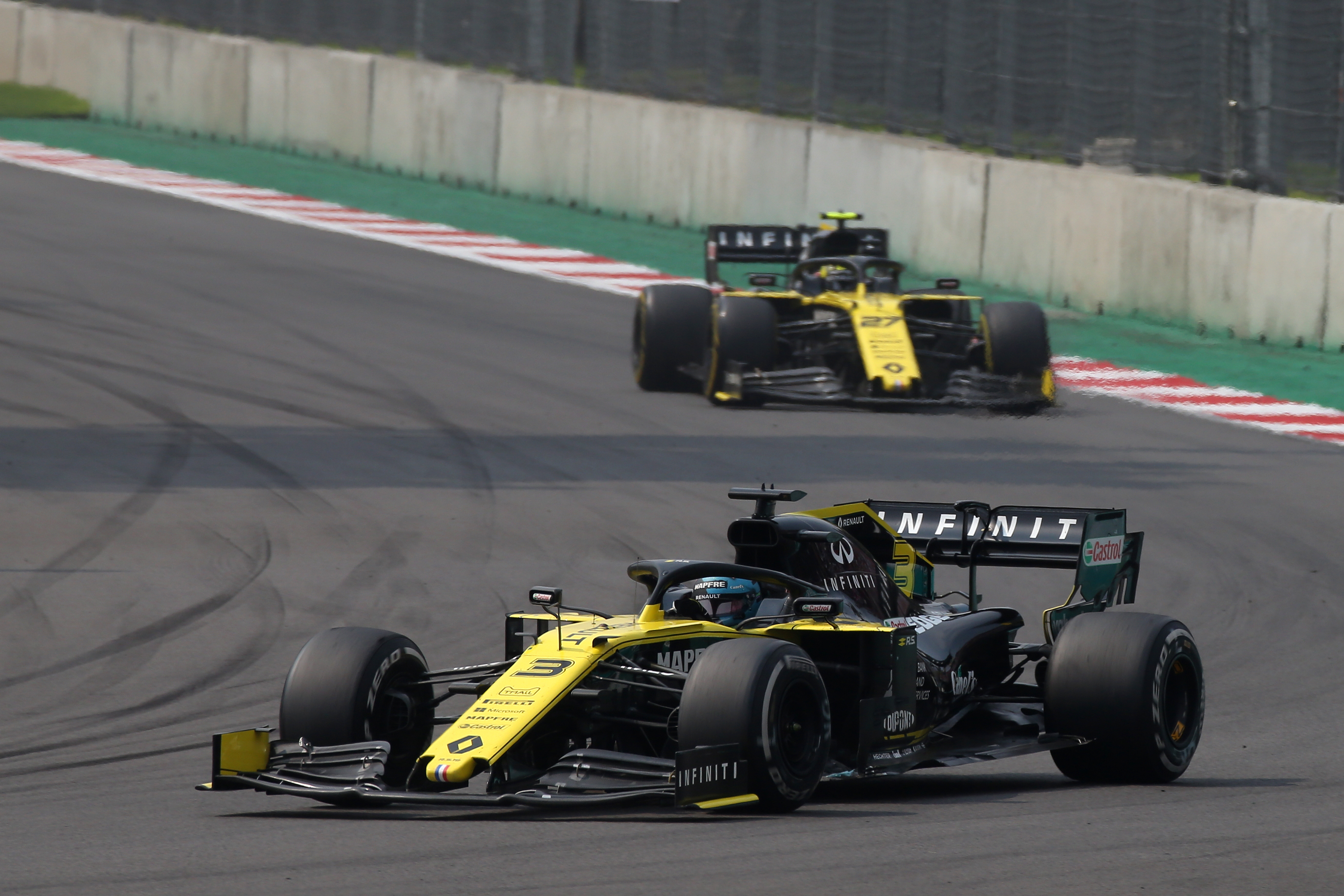 Daniel Ricciardo Nico Hulkenberg Renault F1 Brazil 2019