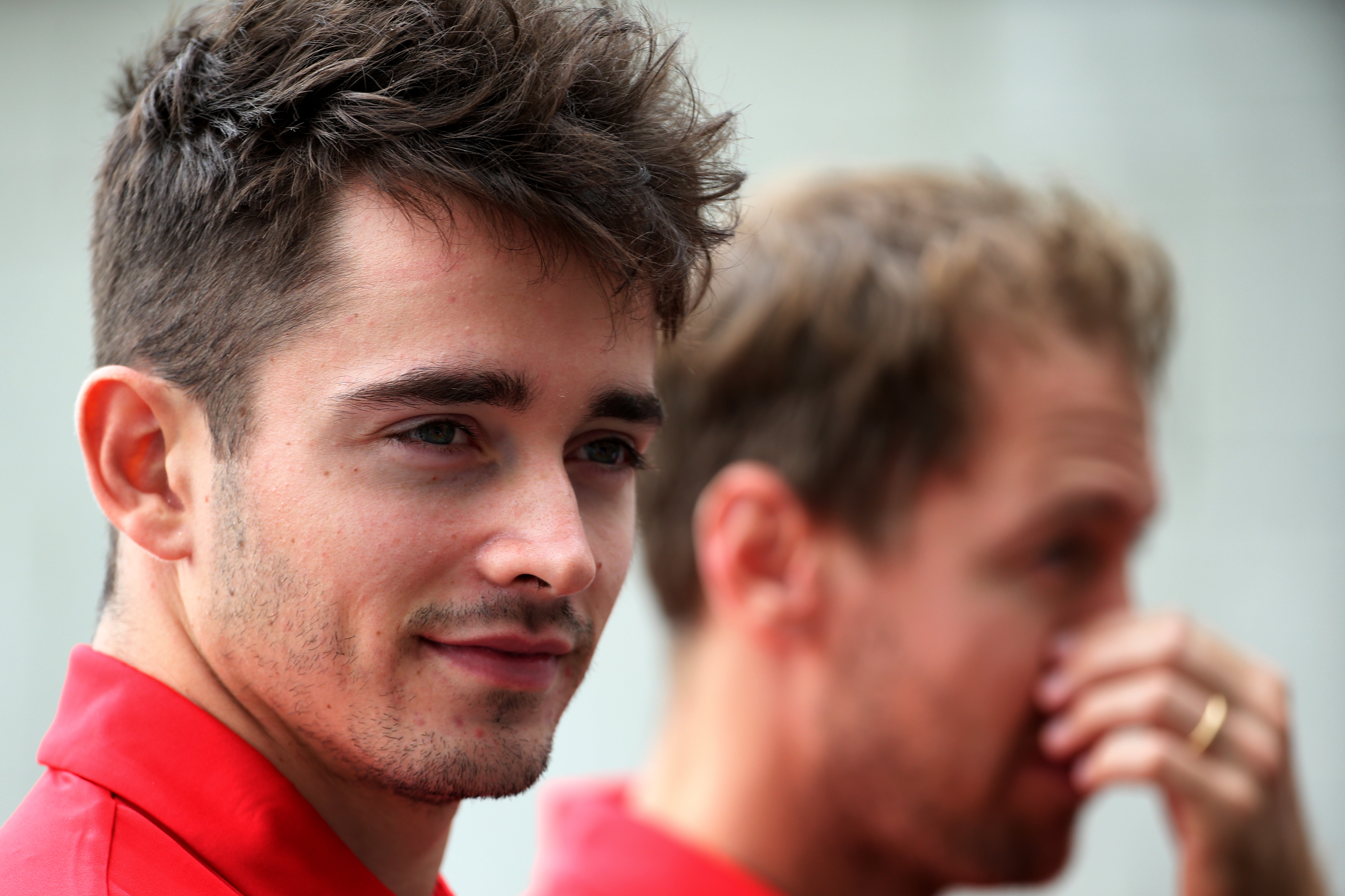 Charles Leclerc Sebastian Vettel