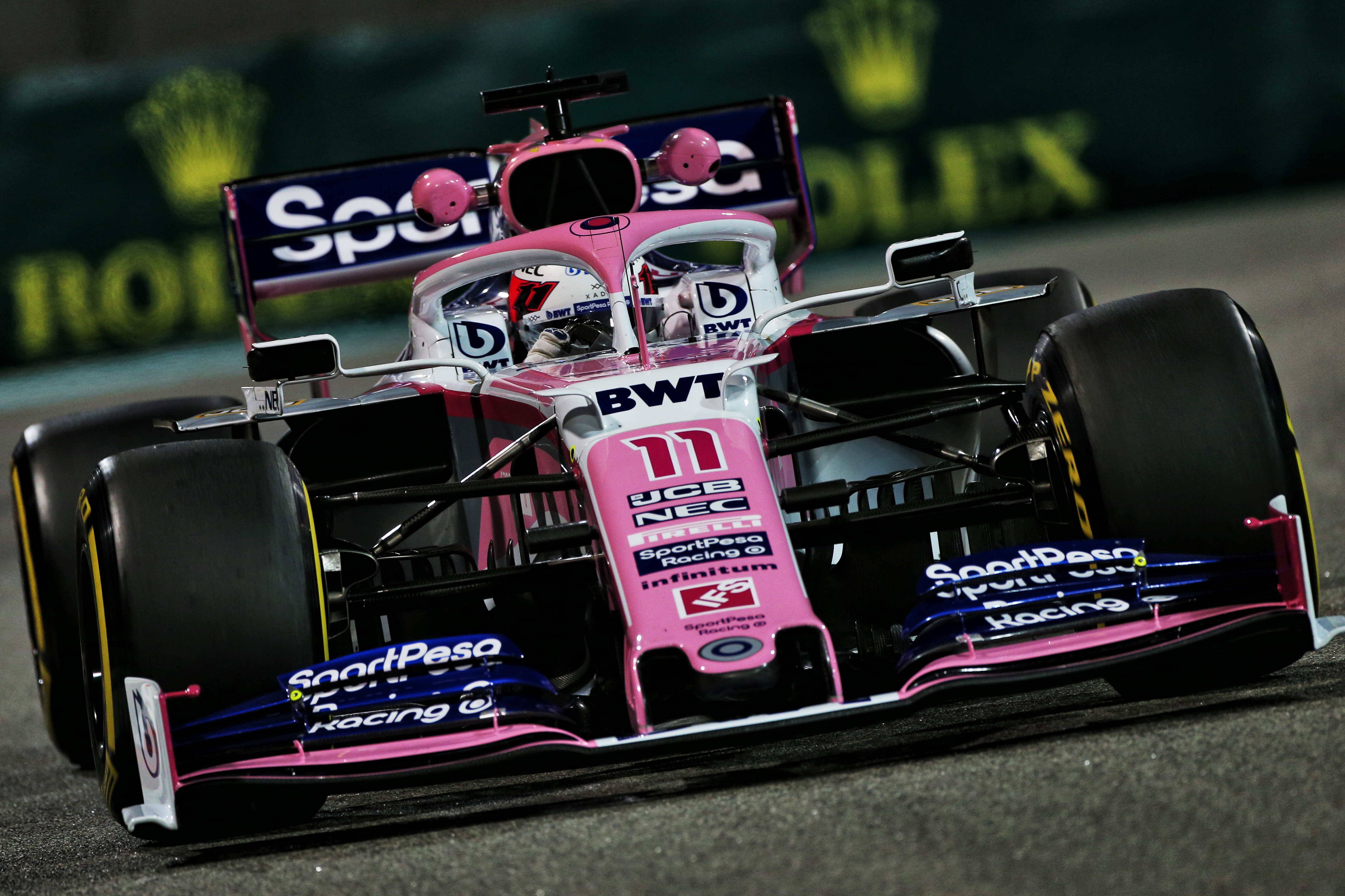 Sergio Perez Racing Point Abu Dhabi F1 2020