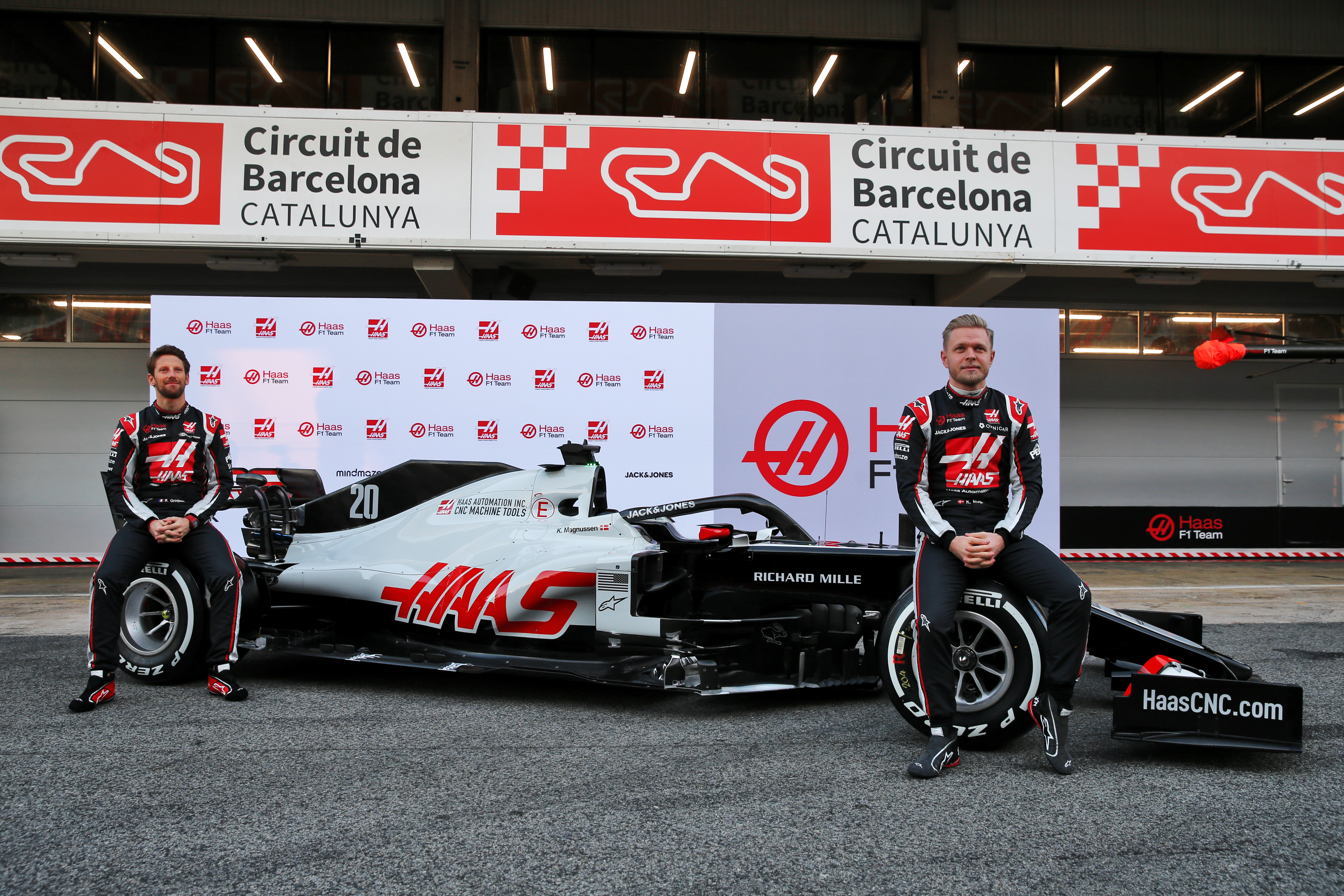 Haas 2020 F1 car