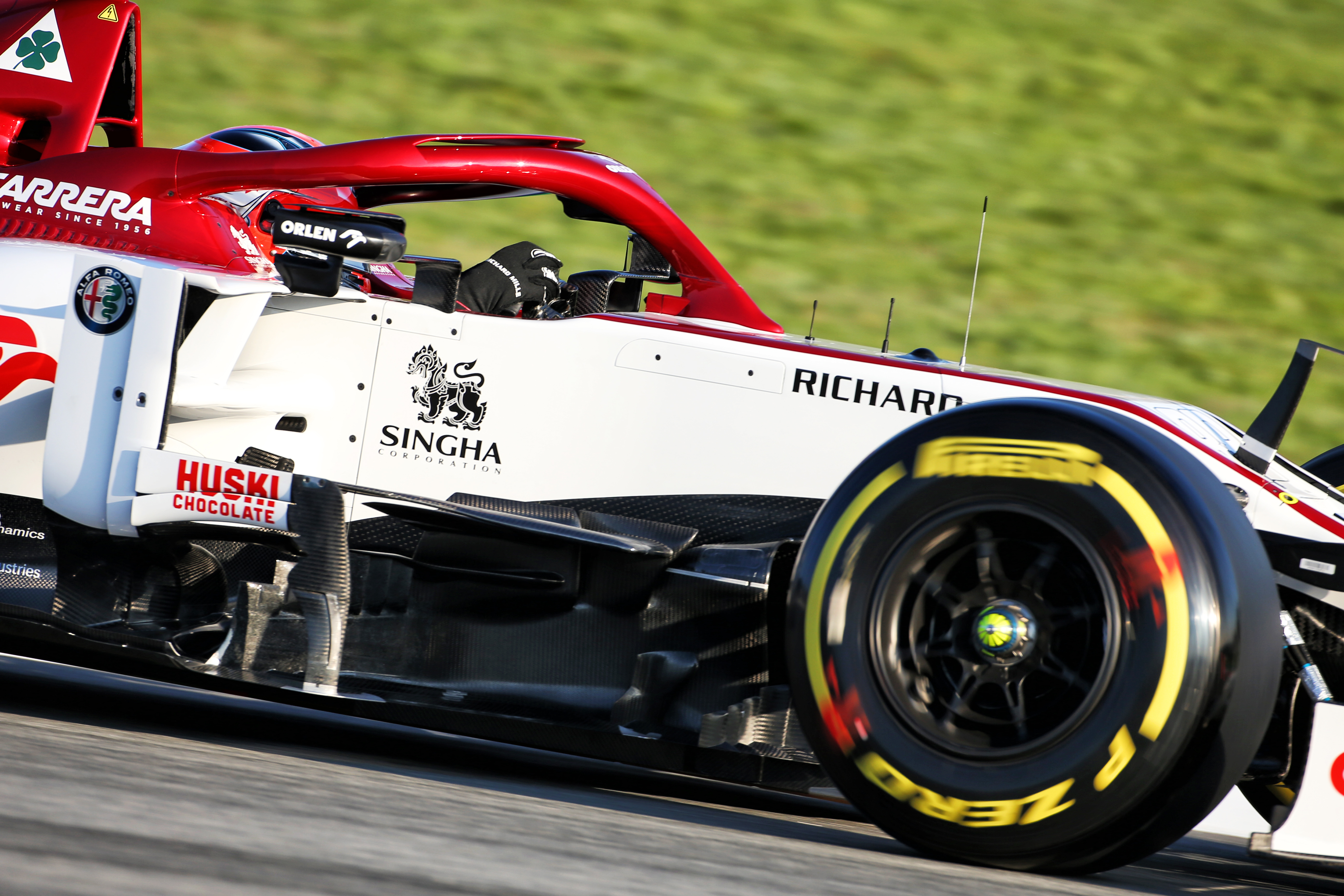 Robert Kubica Alfa Romeo Barcelona F1 testing 2020