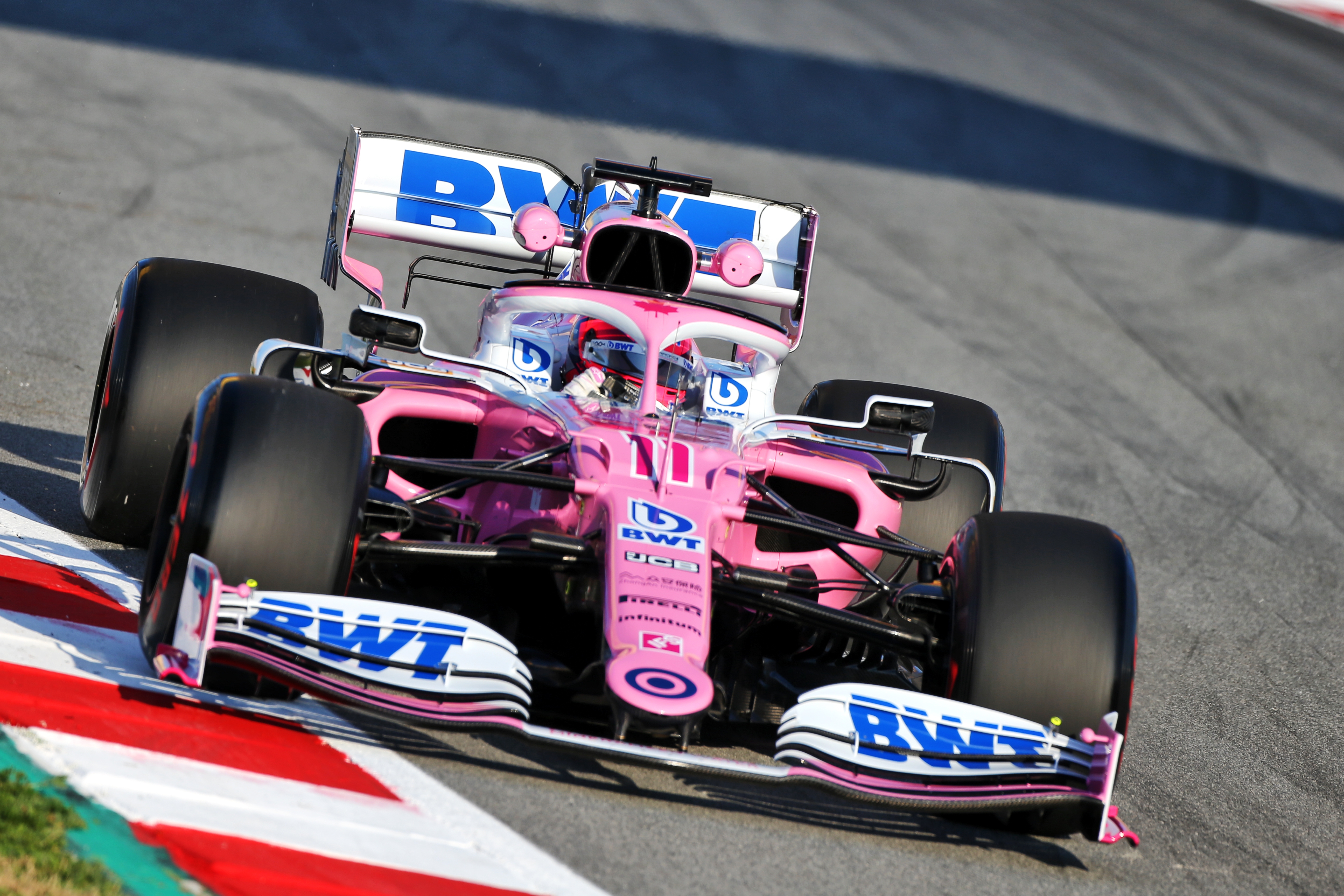 Sergio Perez Racing Point Barcelona F1 test 2020