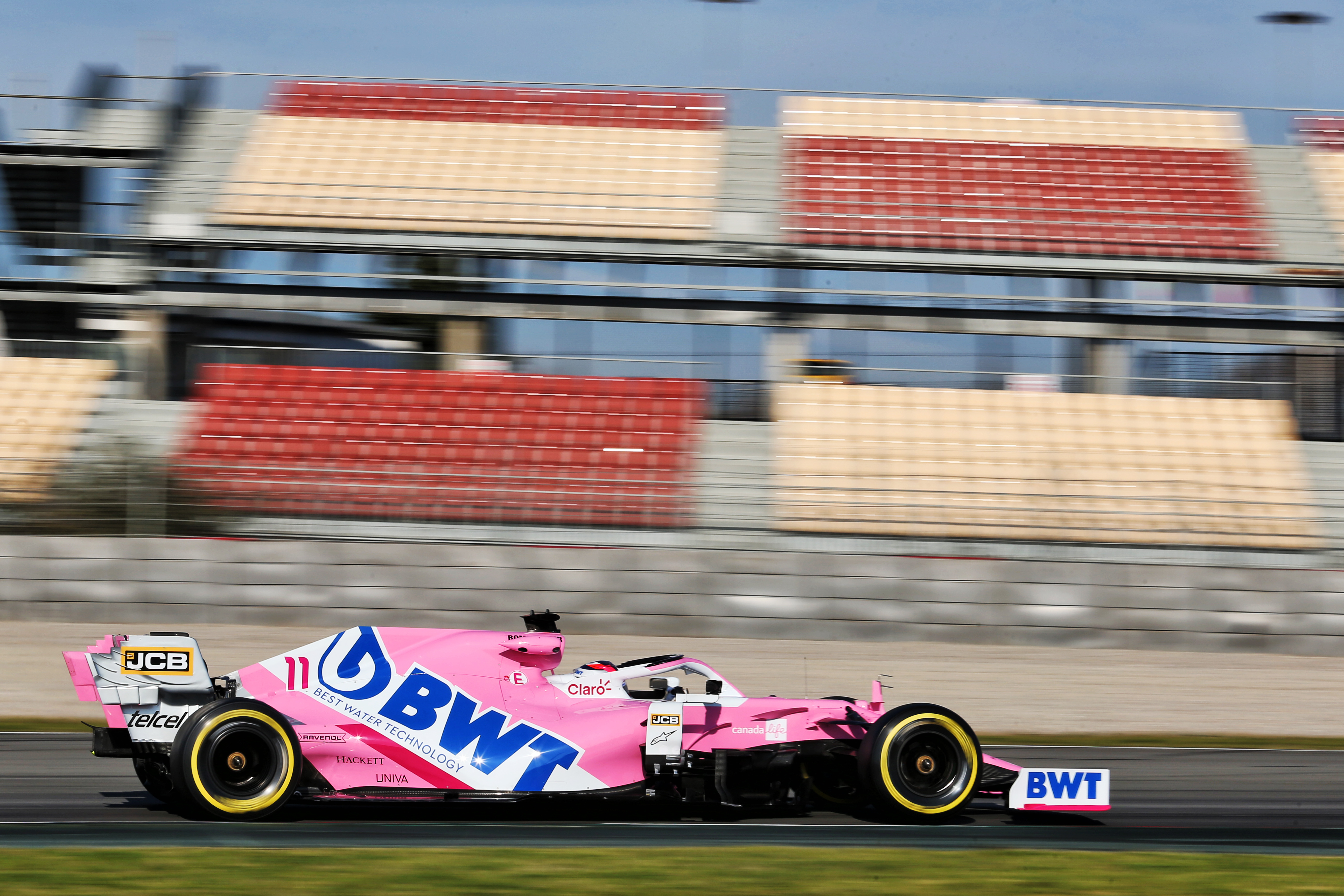 Sergio Perez Racing Point Barcelona F1 test 2020