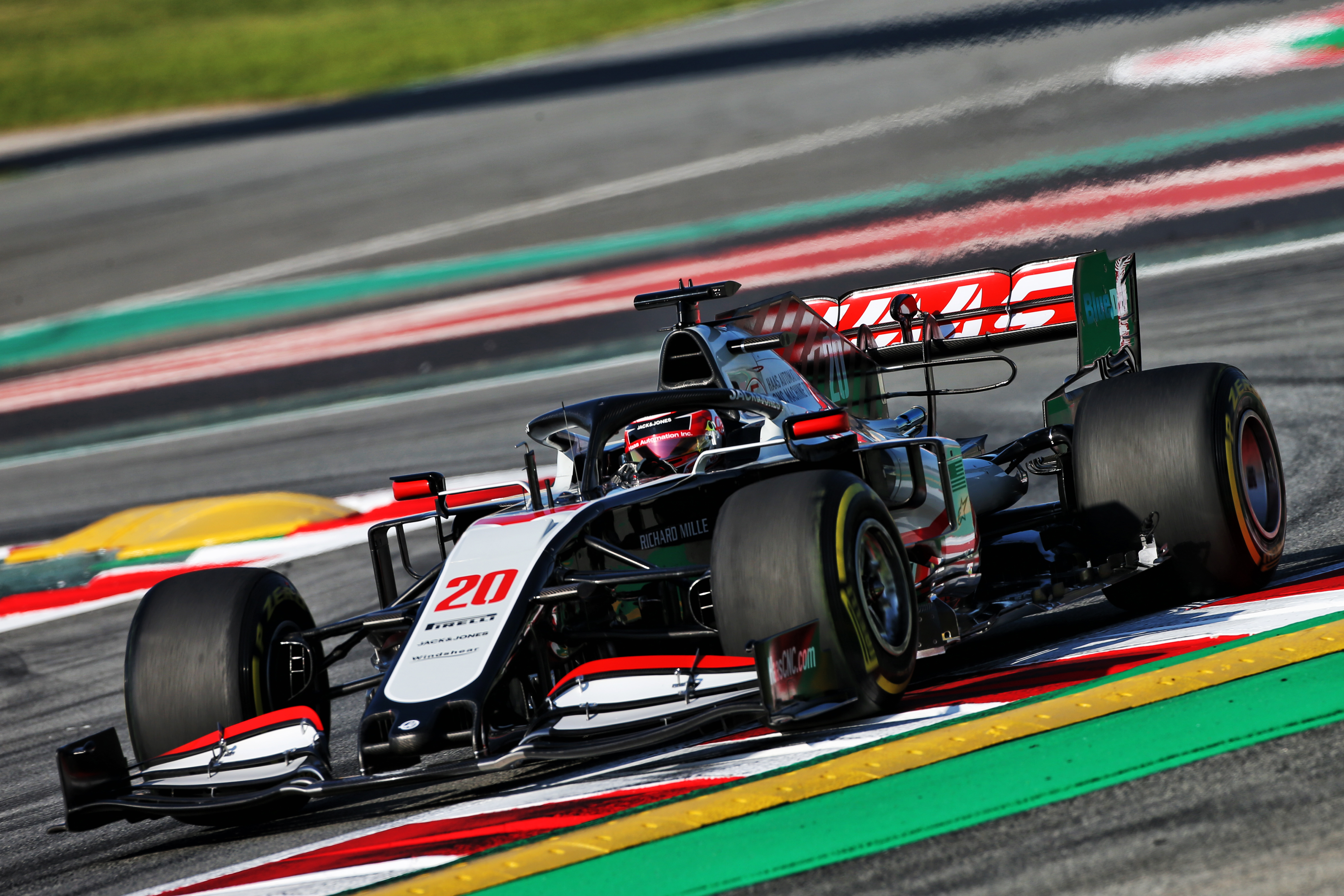 Kevin Magnussen Haas F1 testing Barcelona 2020