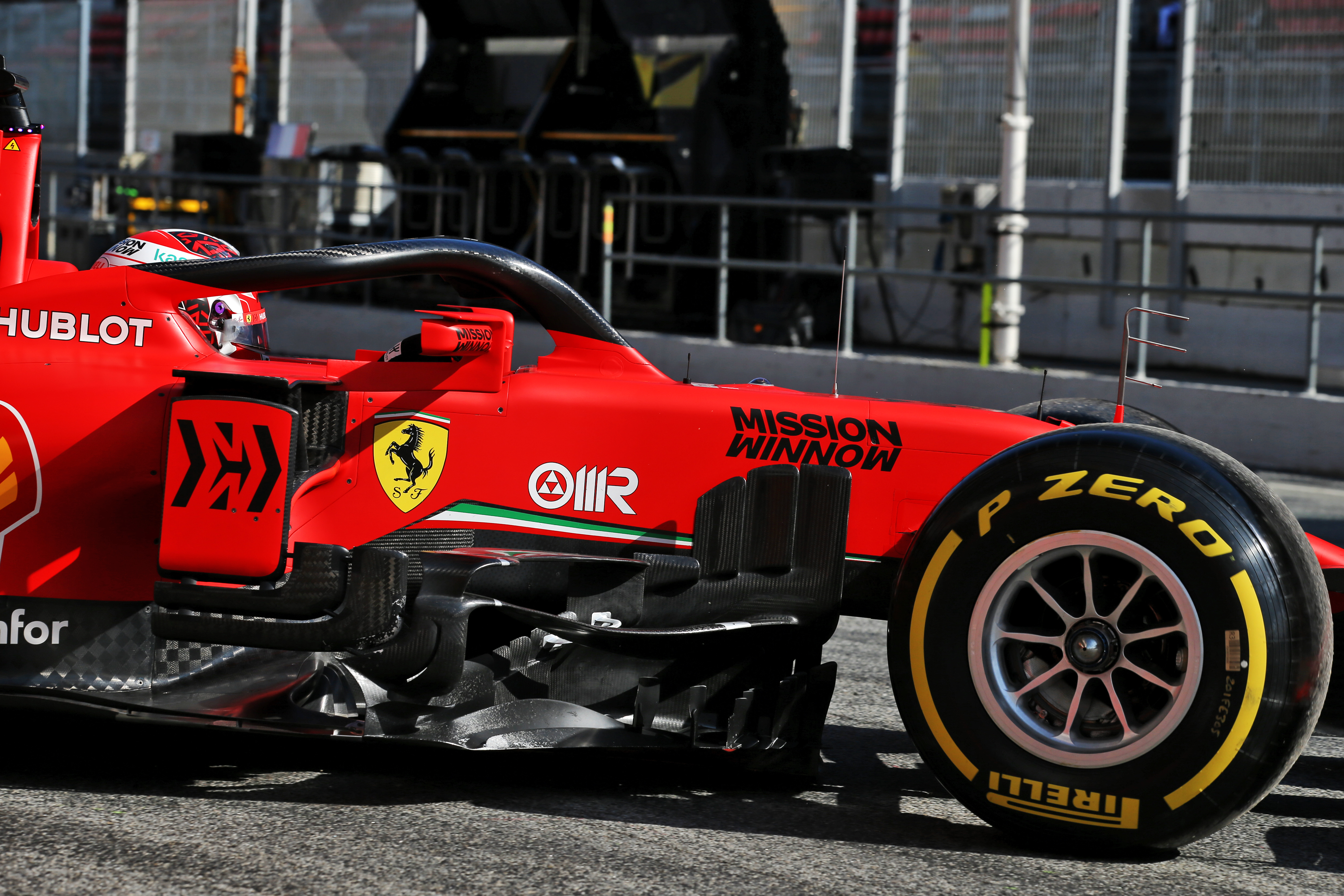 Ferrari F1 testing Barcelona 2020