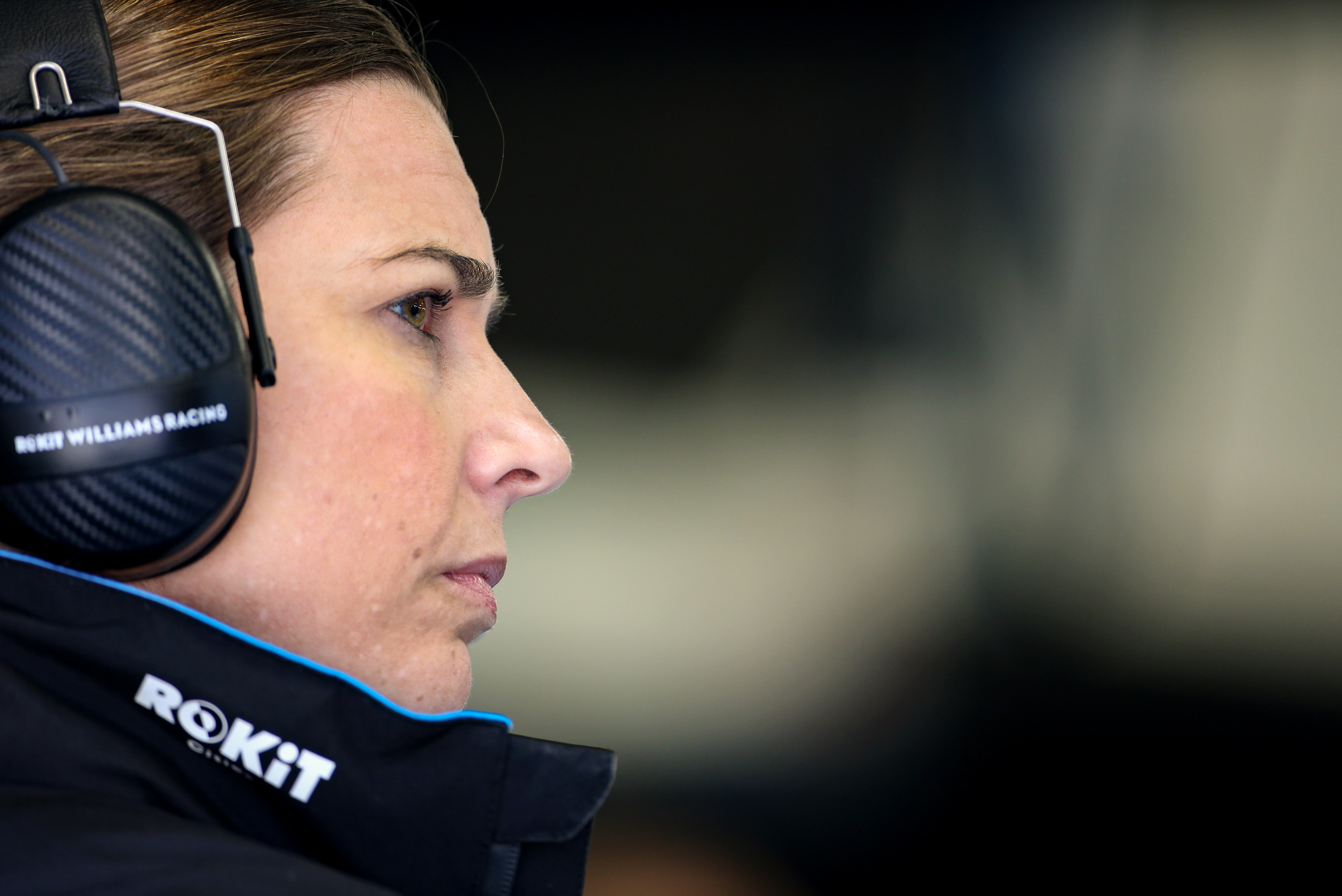 Claire Williams F1 testing Barcelona 2020