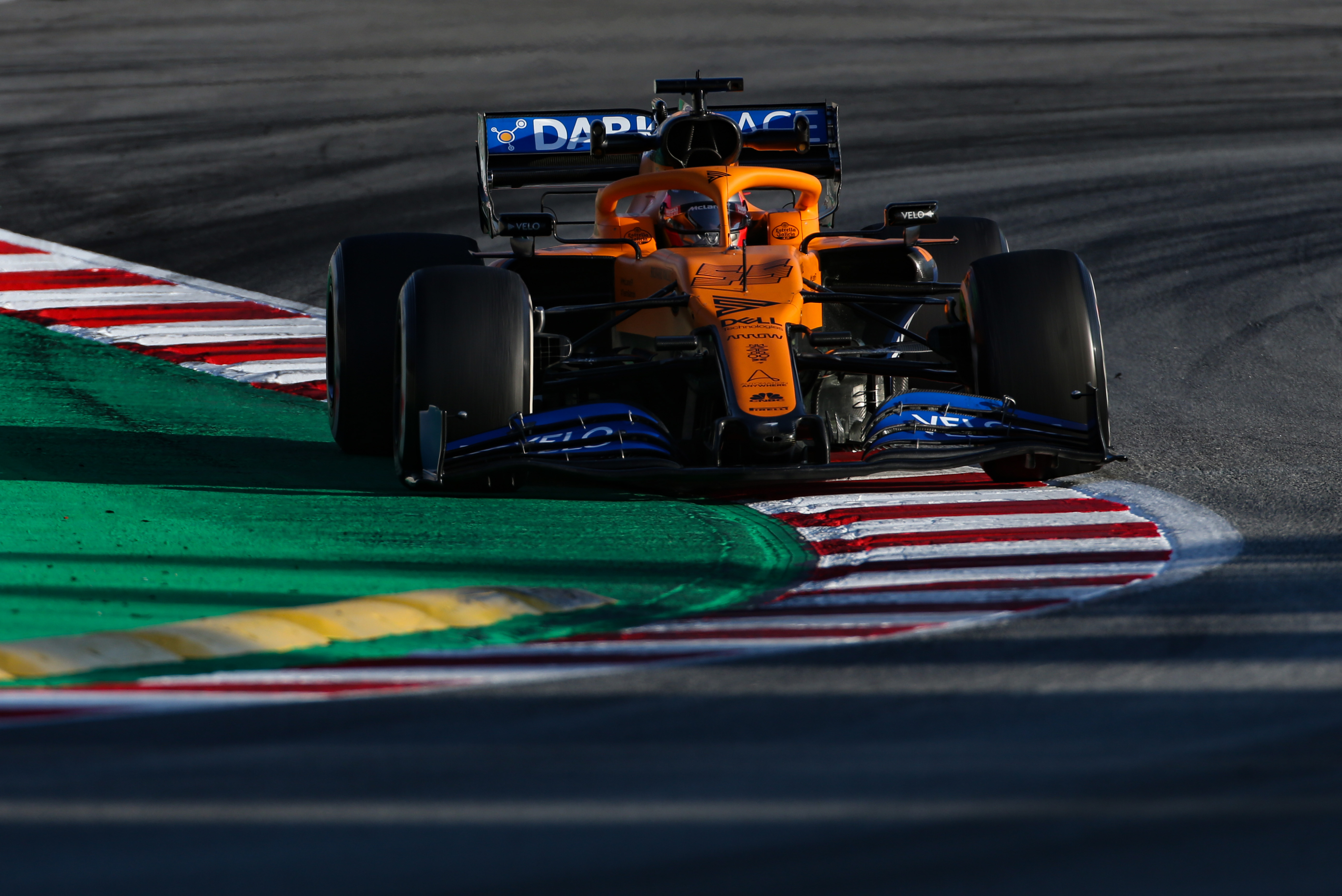 Carlos Sainz Jr McLaren Barcelona F1 testing 2020