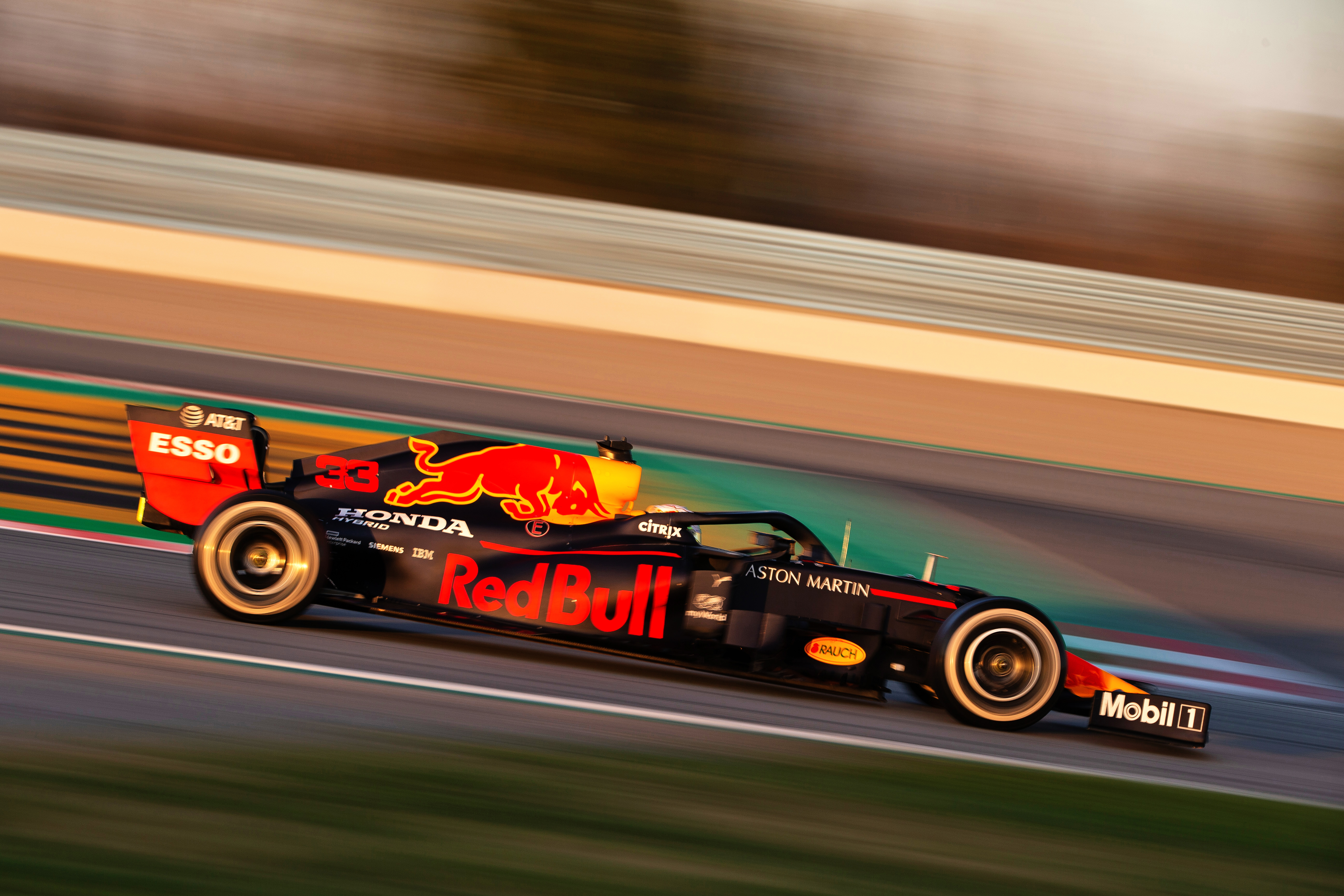 Max Verstappen Red Bull Barcelona F1 testing 2020