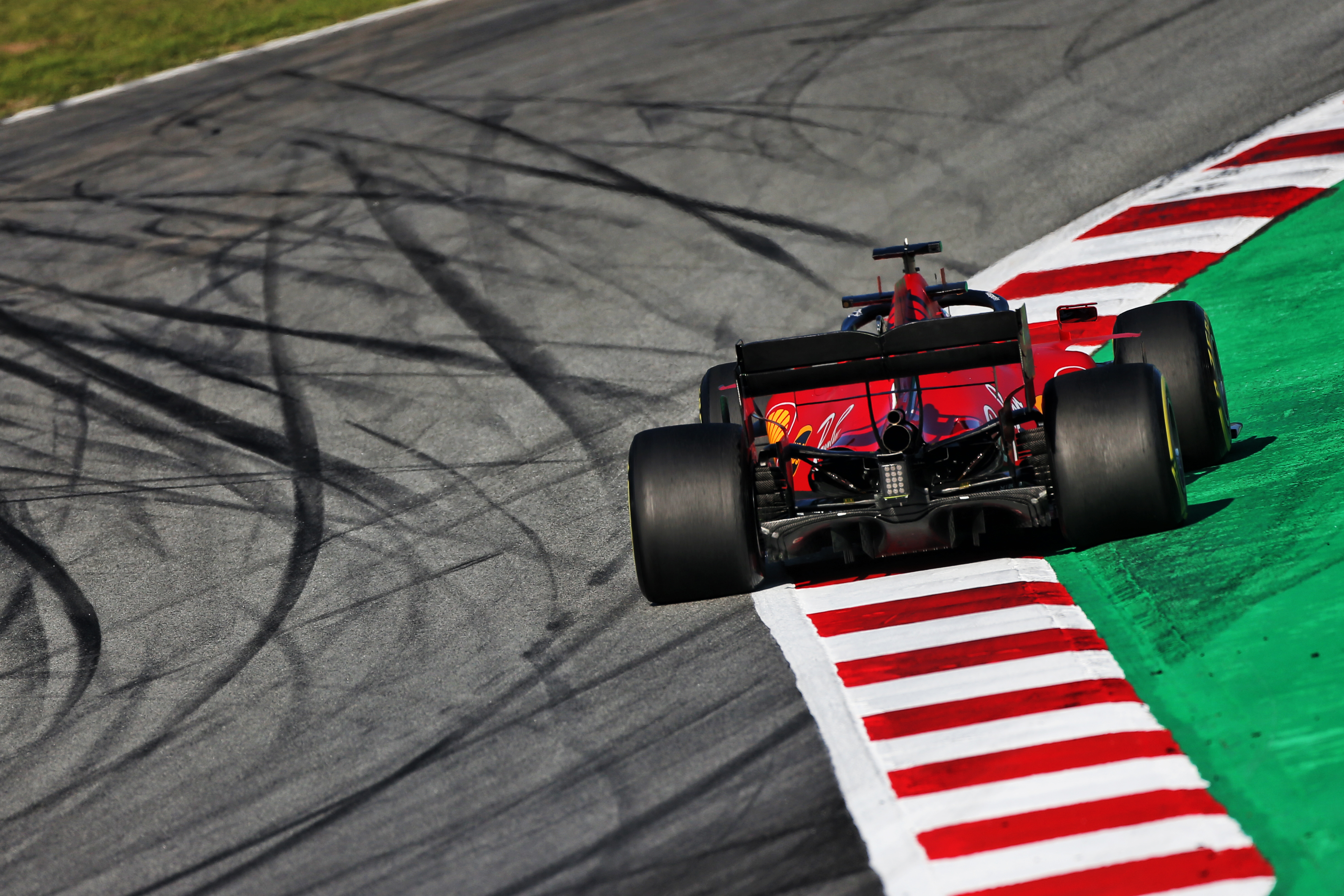 Ferrari F1 testing Barcelona 2020