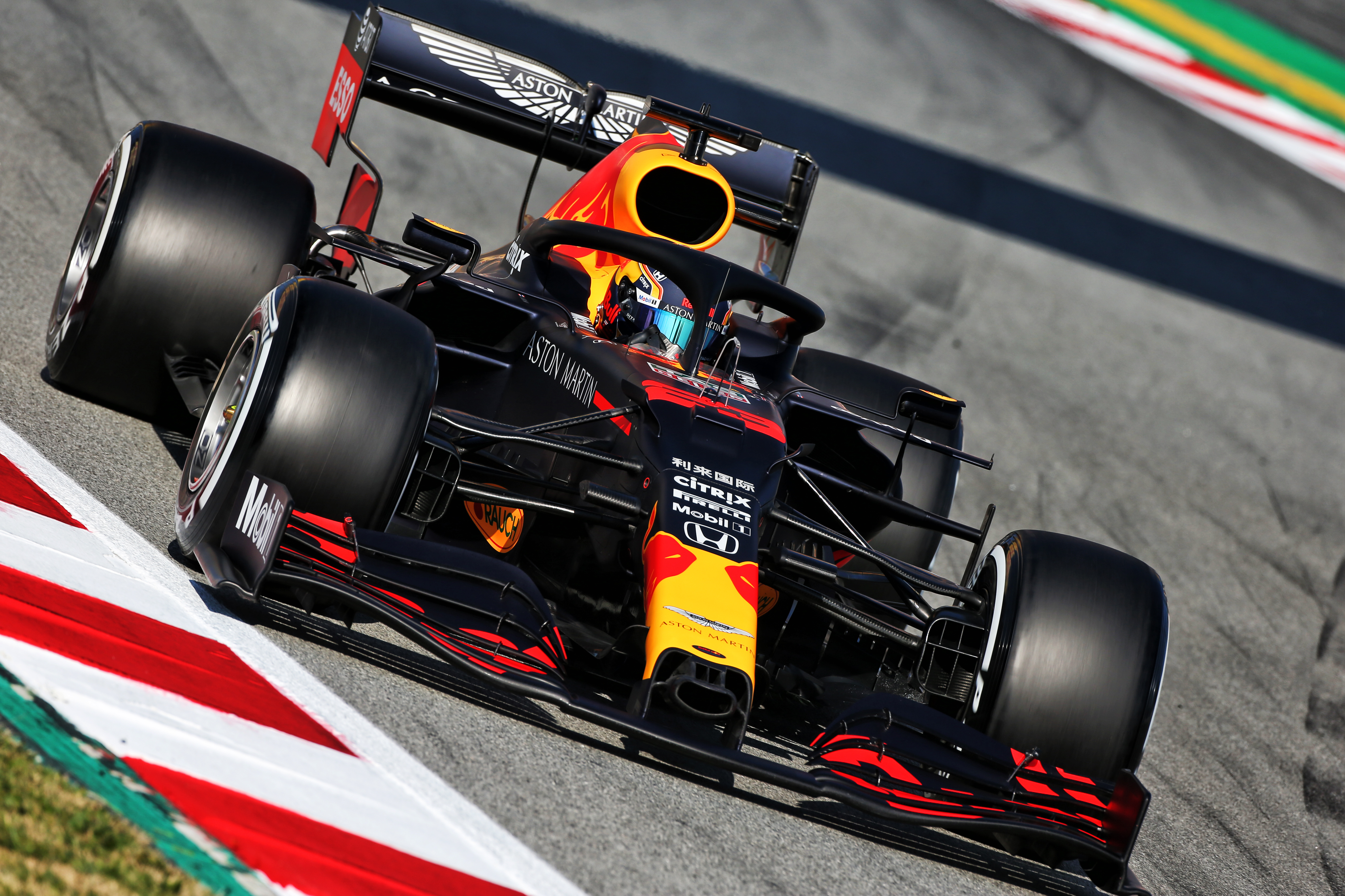 Red Bull F1 testing Barcelona 2020