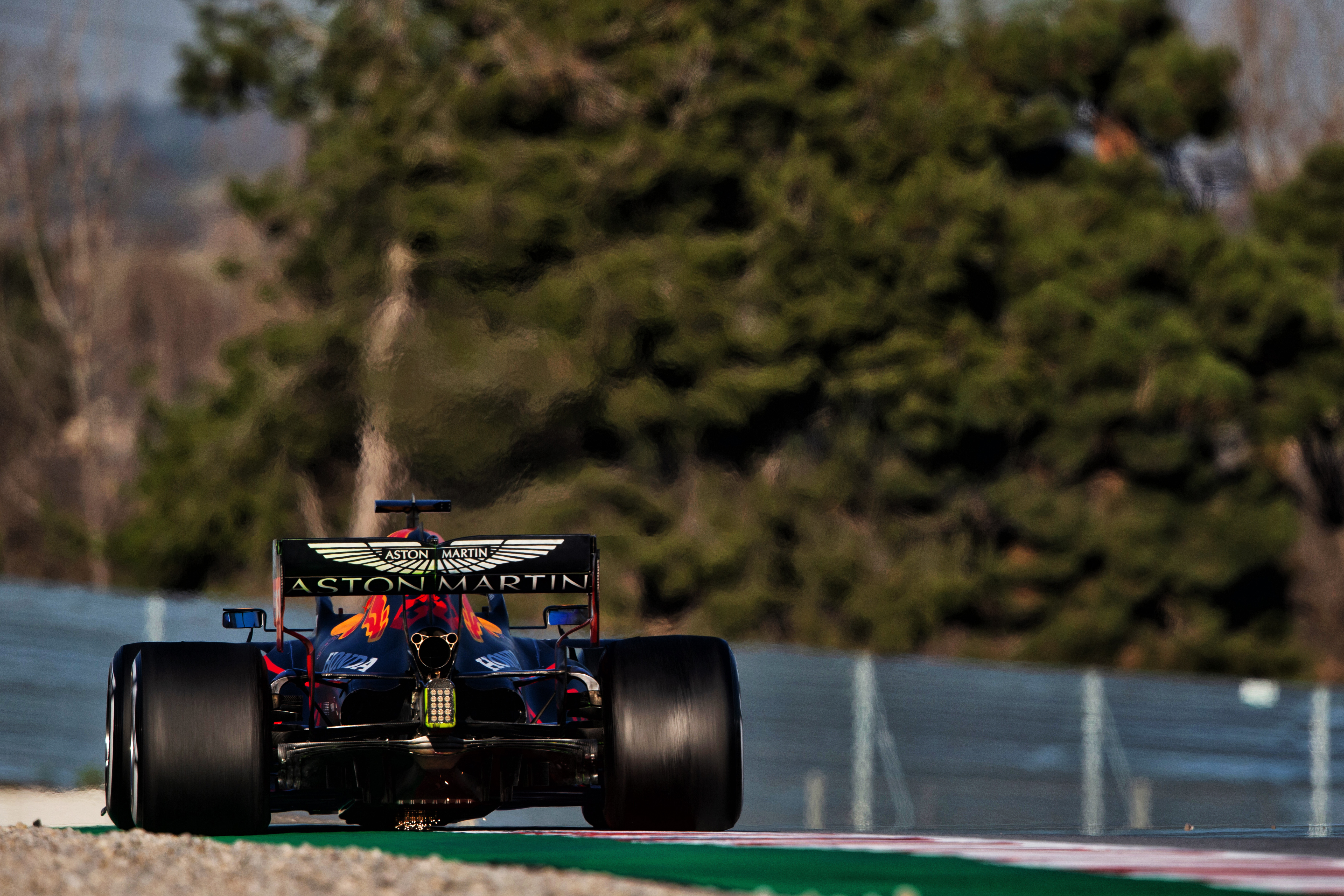 Alex Albon Red Bull Barcelona F1 testing 2020