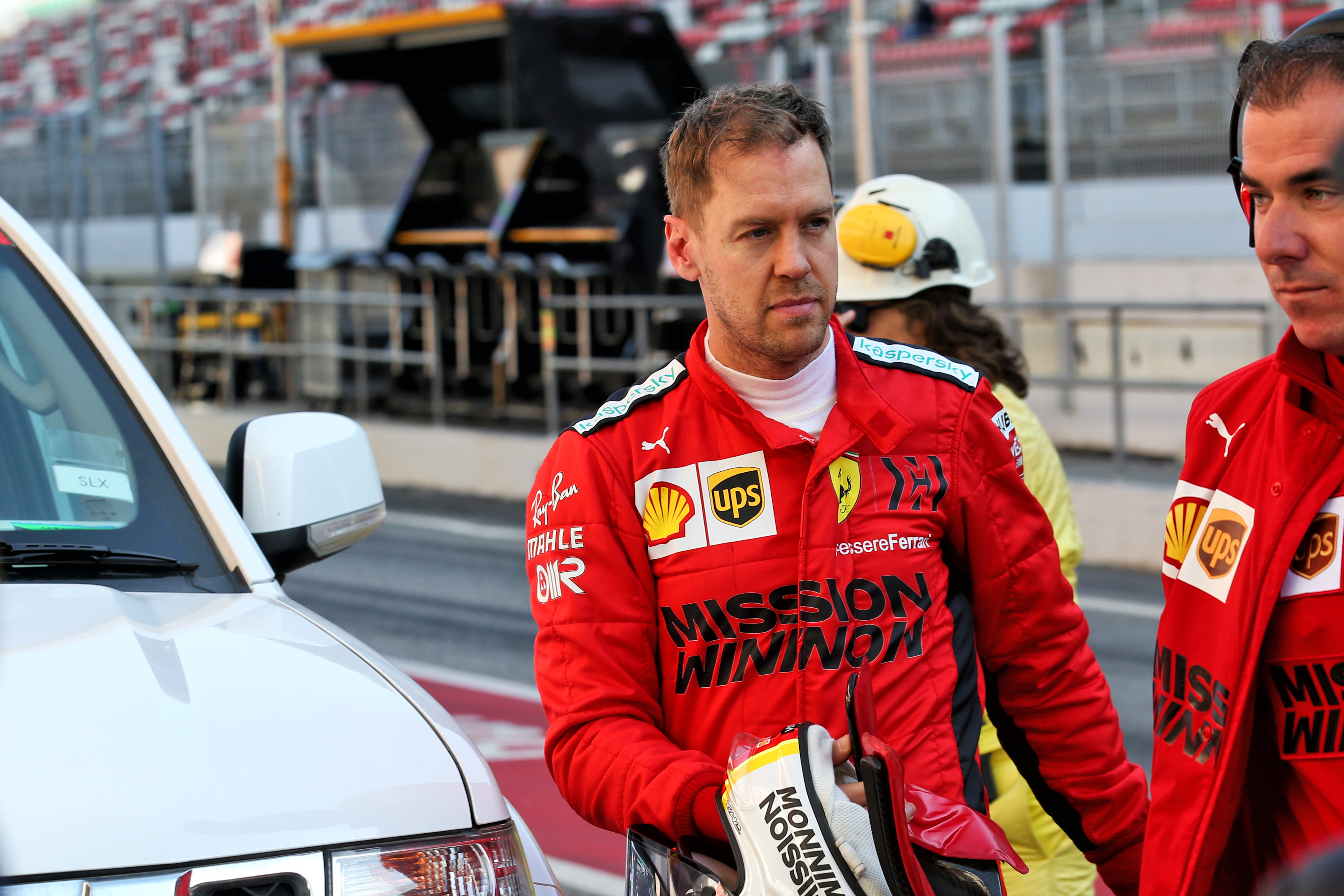 Sebastian Vettel Ferrari F1 testing 2020 