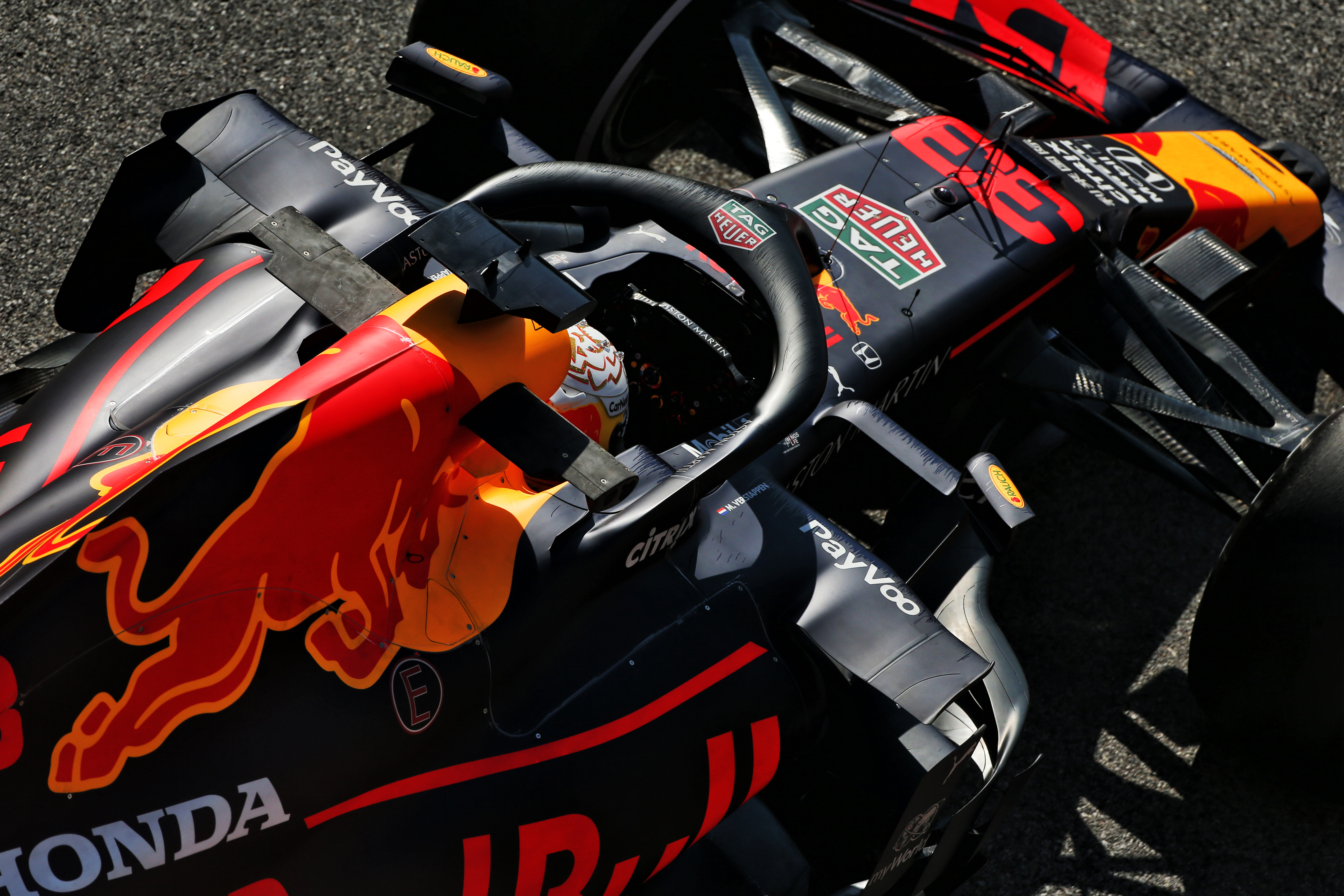 Max Verstappen Red Bull F1 testing Barcelona 2020
