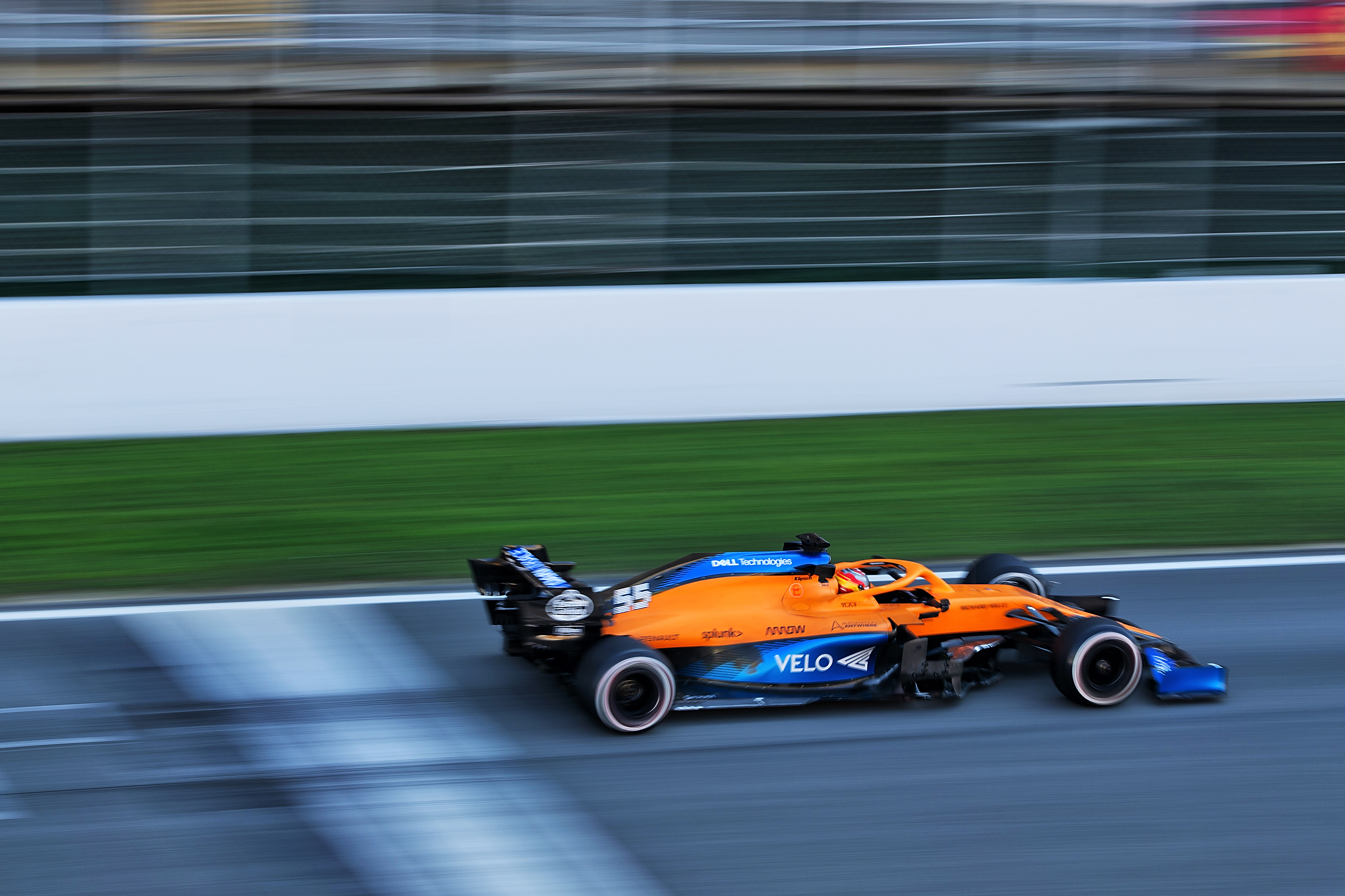 Carlos Sainz Jr McLaren F1 testing 2020 Barcelona