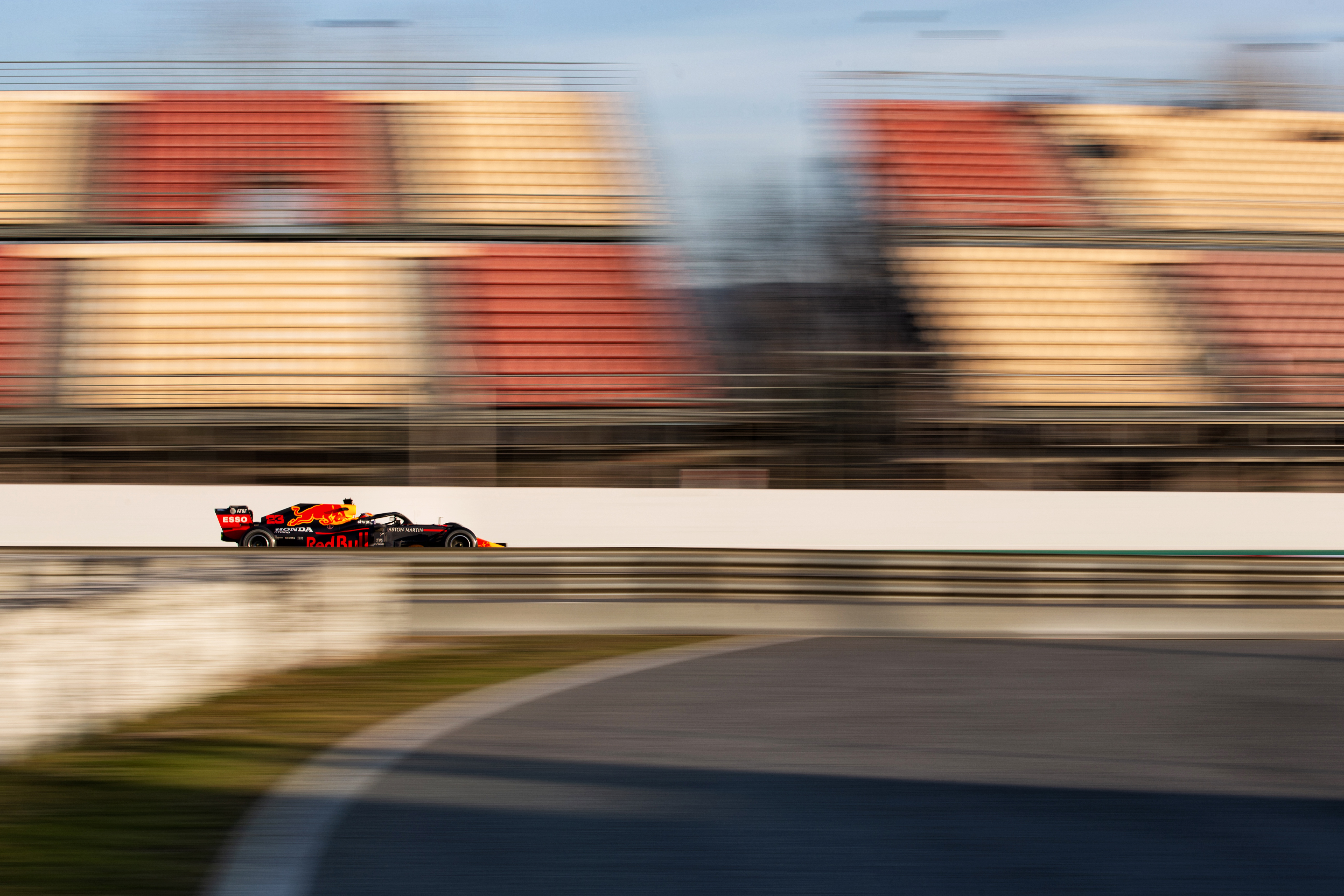 Red Bull F1 testing Barcelona 2020