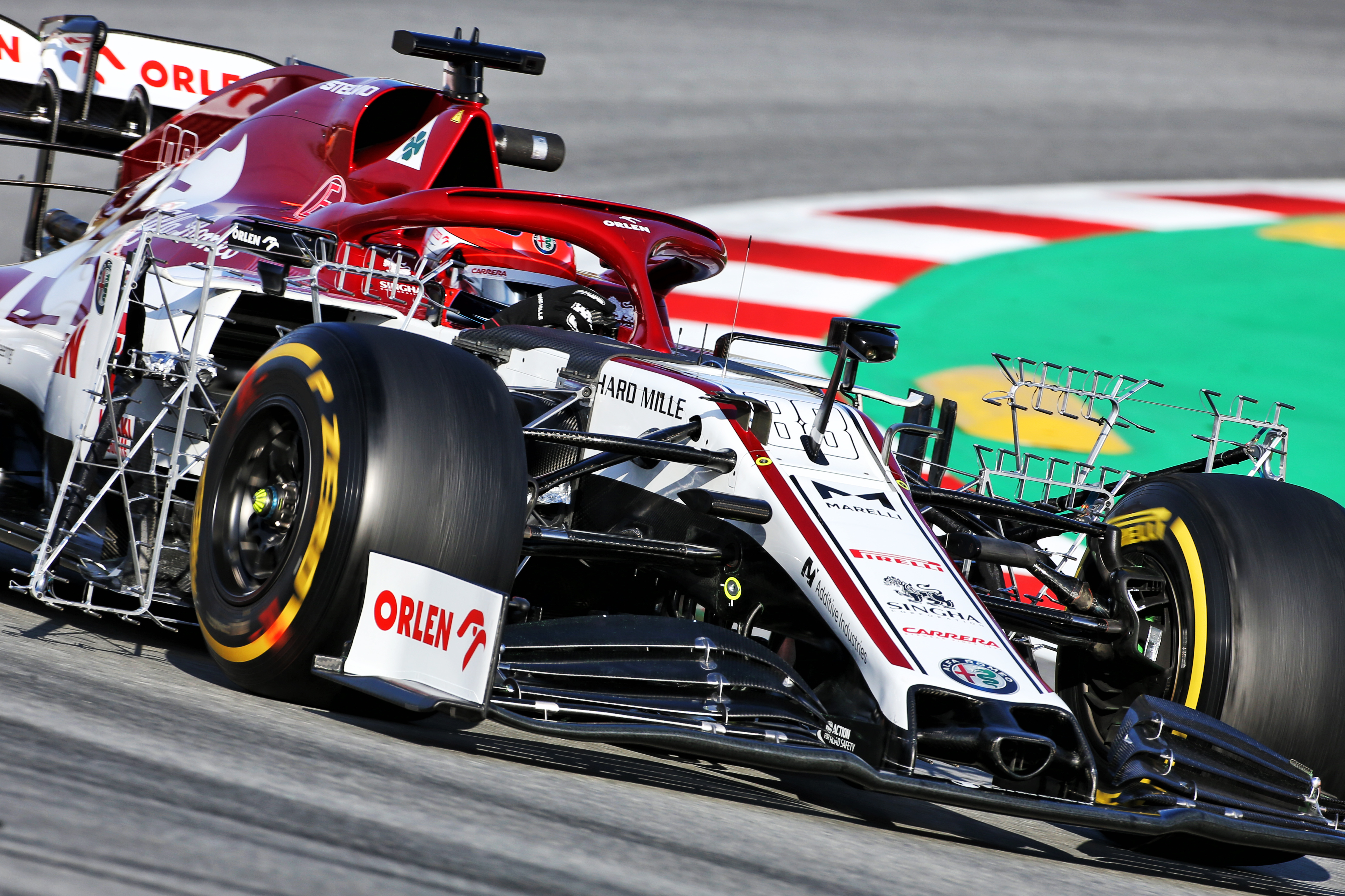 Robert Kubica Alfa Romeo Barcelona F1 testing 2020