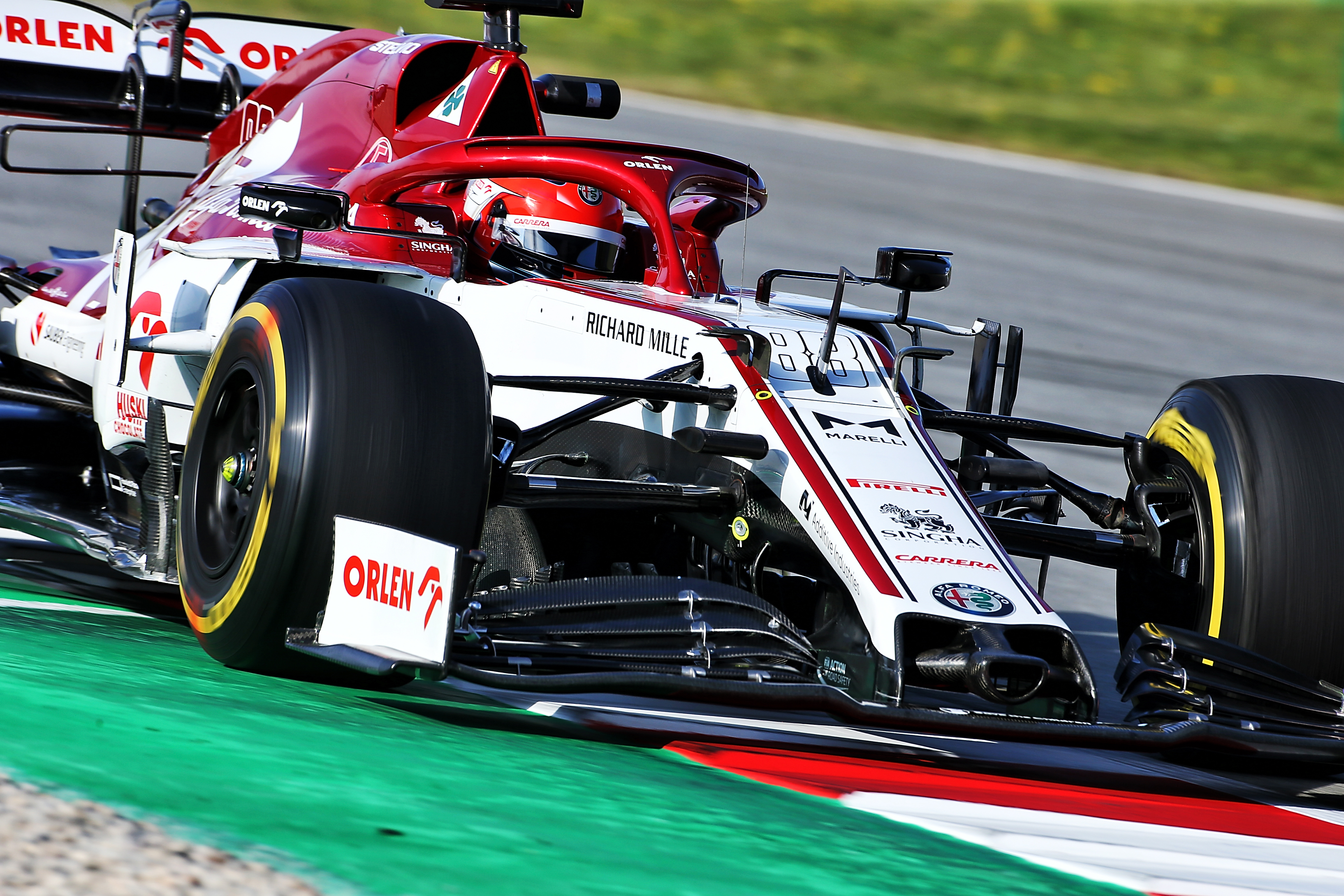 Robert Kubica Alfa Romeo Barcelona F1 testing 2020