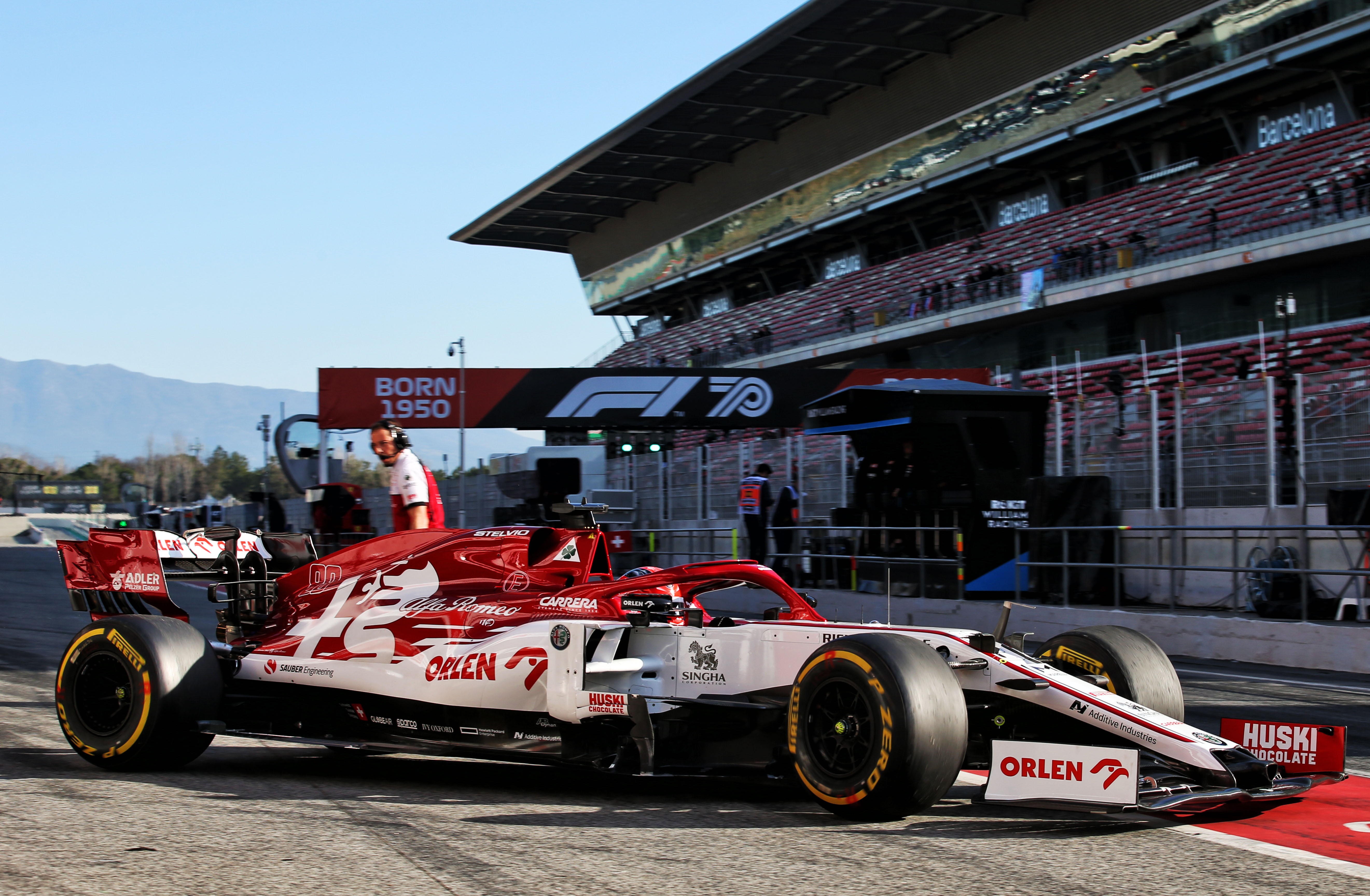 Motor Racing Formula One Testing Test Two Day 1 Barcelona, Spain