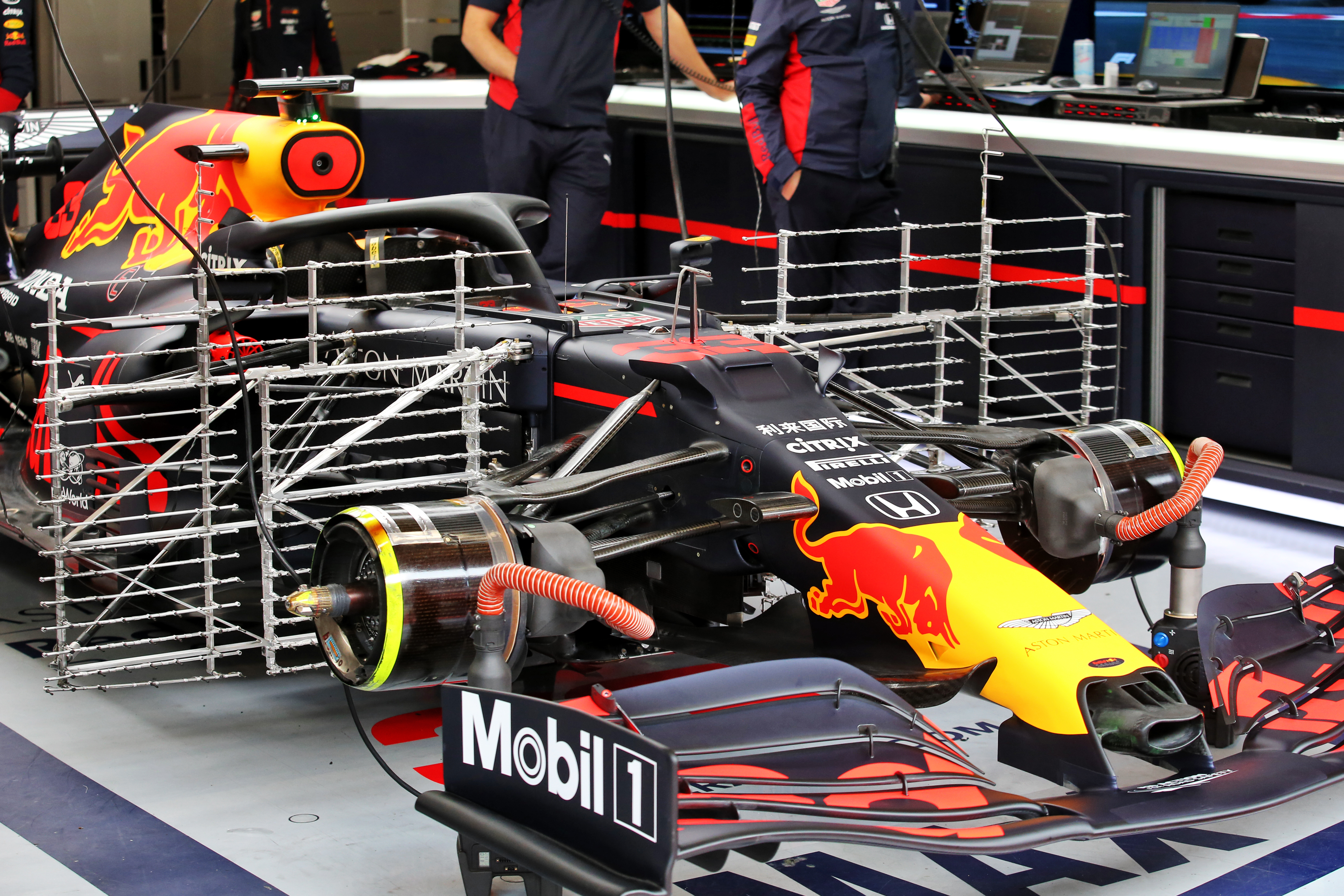 Red Bull F1 testing Barcelona 2020 bargeboard