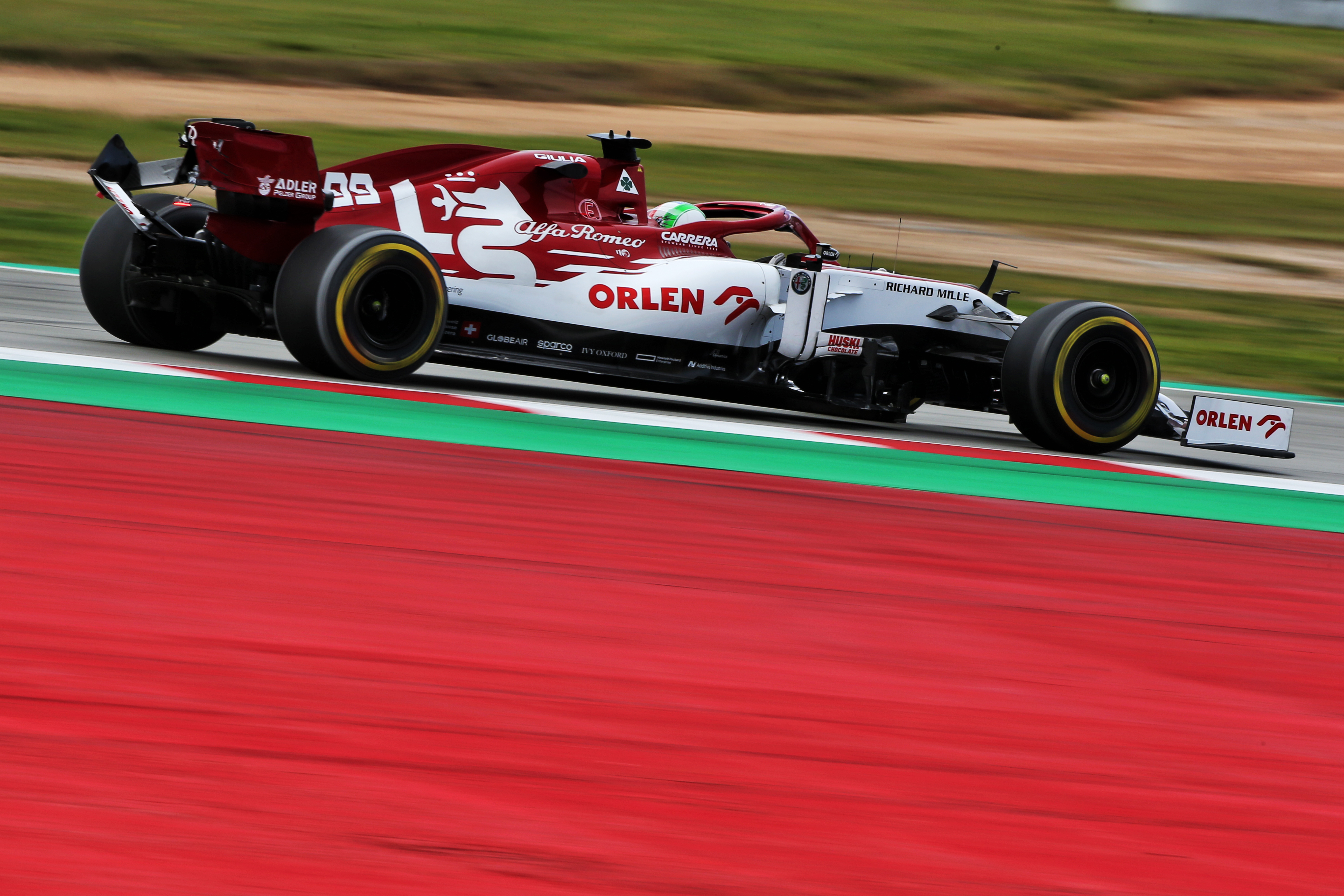 Antonio Giovinazzi Alfa Romeo Barcelona F1 testing 2020