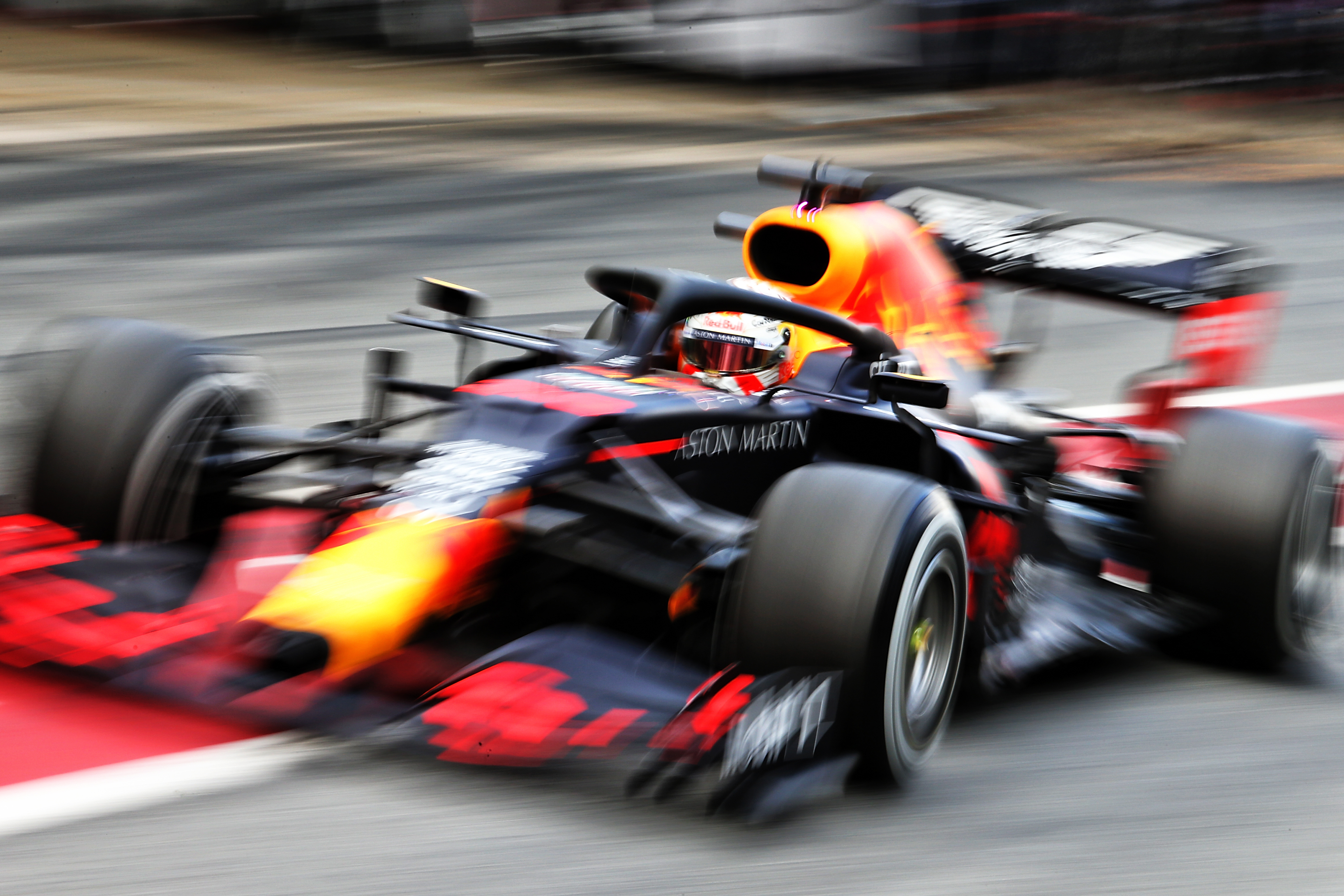 Max Verstappen Red Bull F1 testing Barcelona 2020