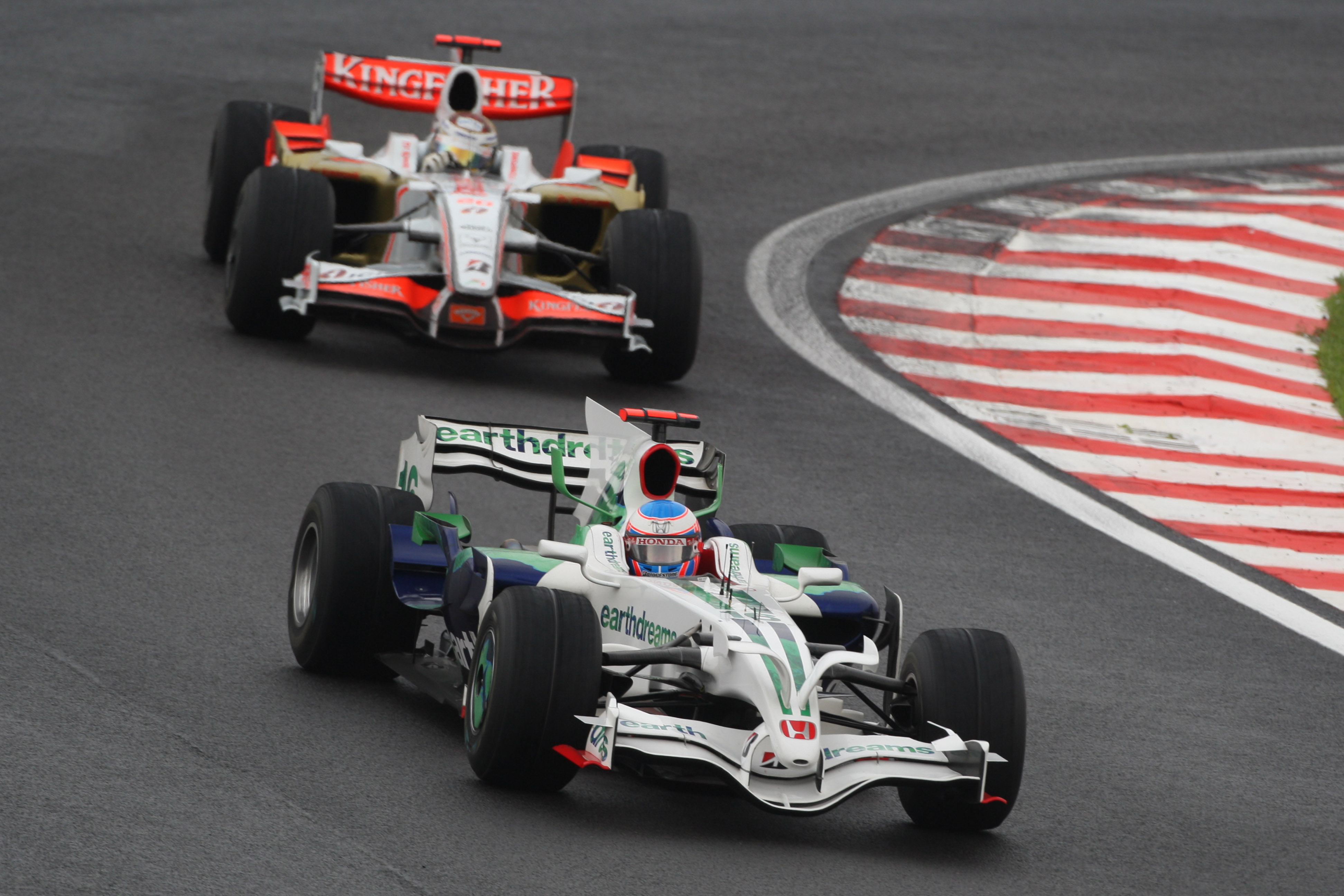 Jenson Button Honda F1 Brazil 2008