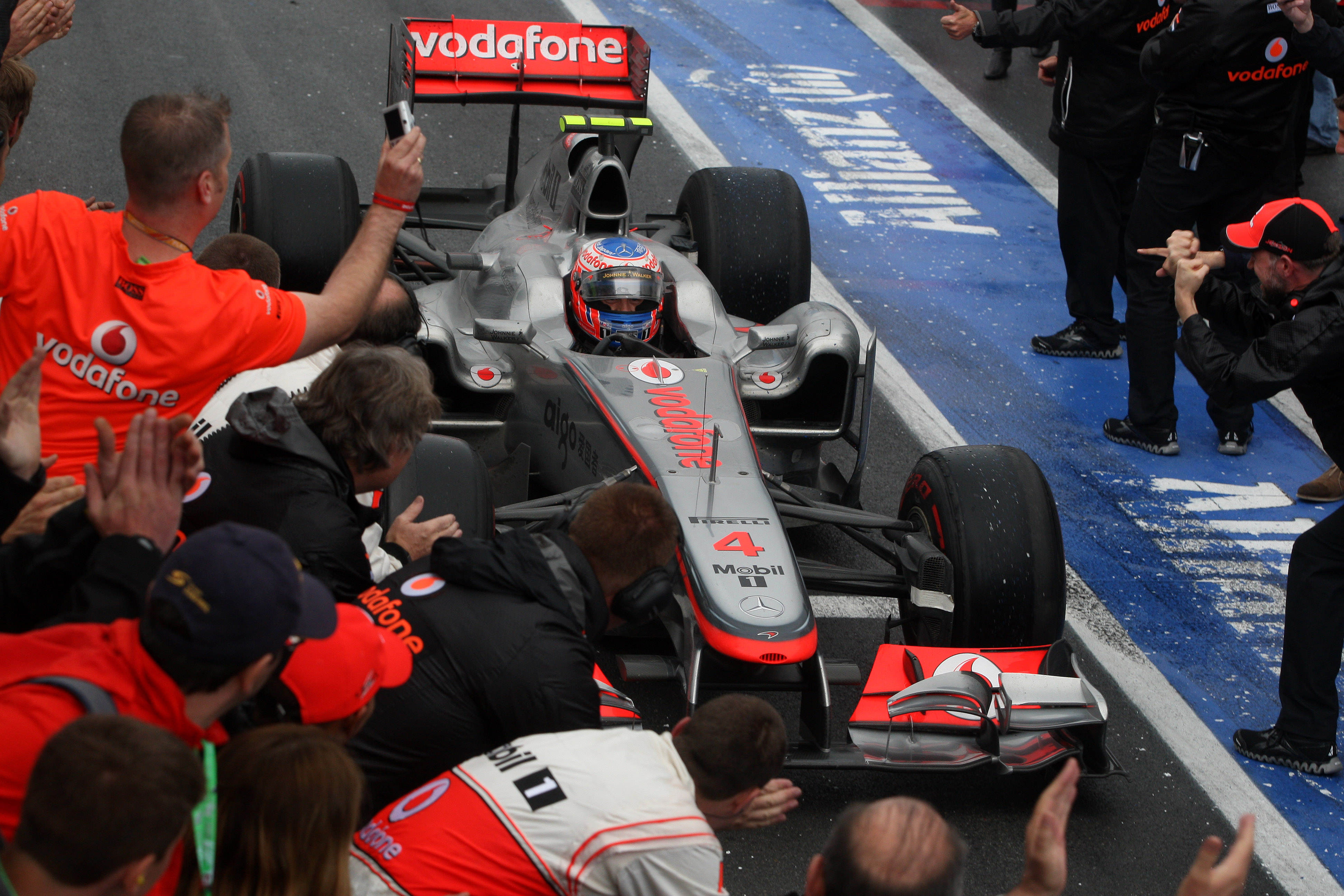 Jenson Button McLaren wins Canadian Grand Prix 2011