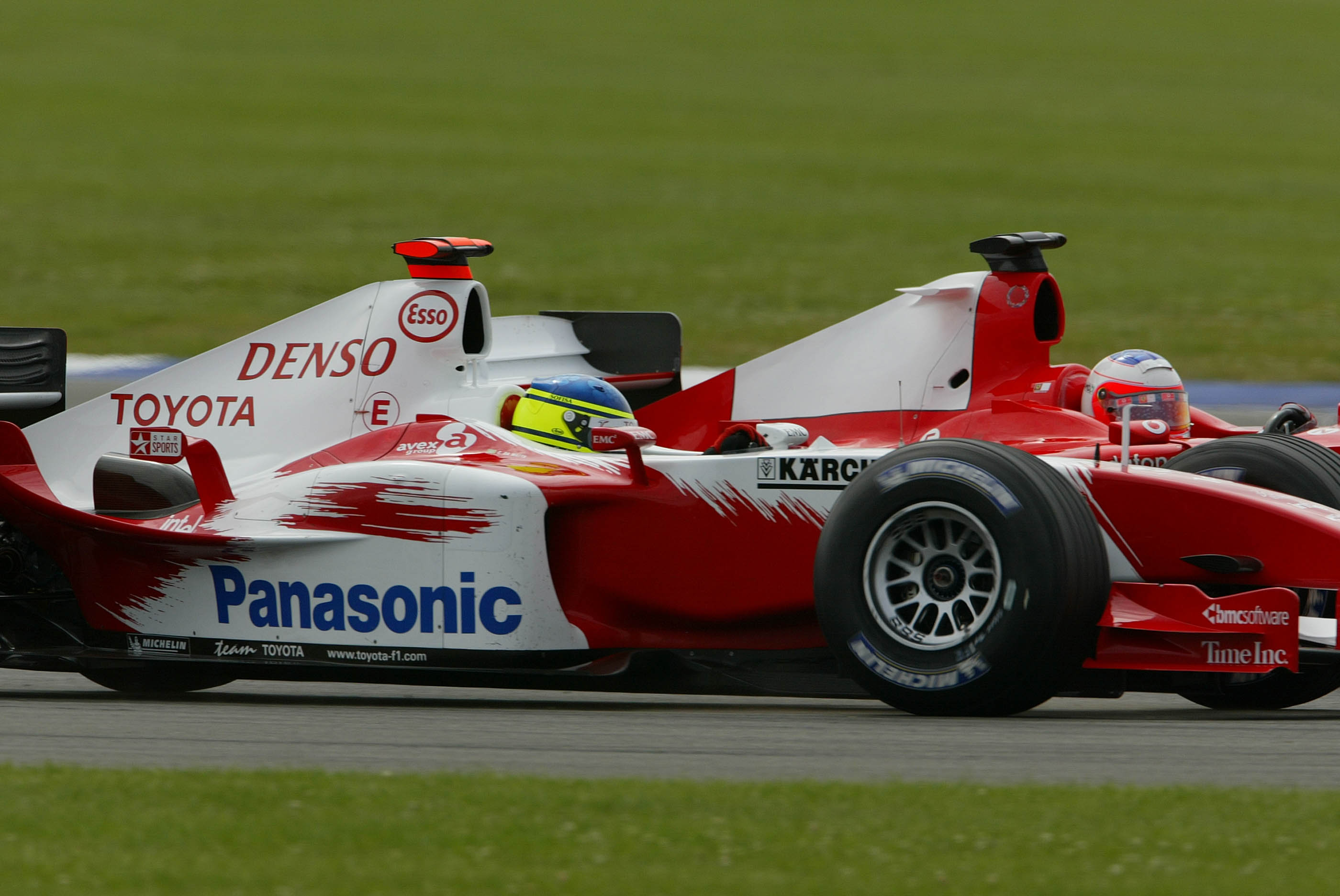 Cristiano da Matta, Toyota, British Grand Prix 2004, Silverstone