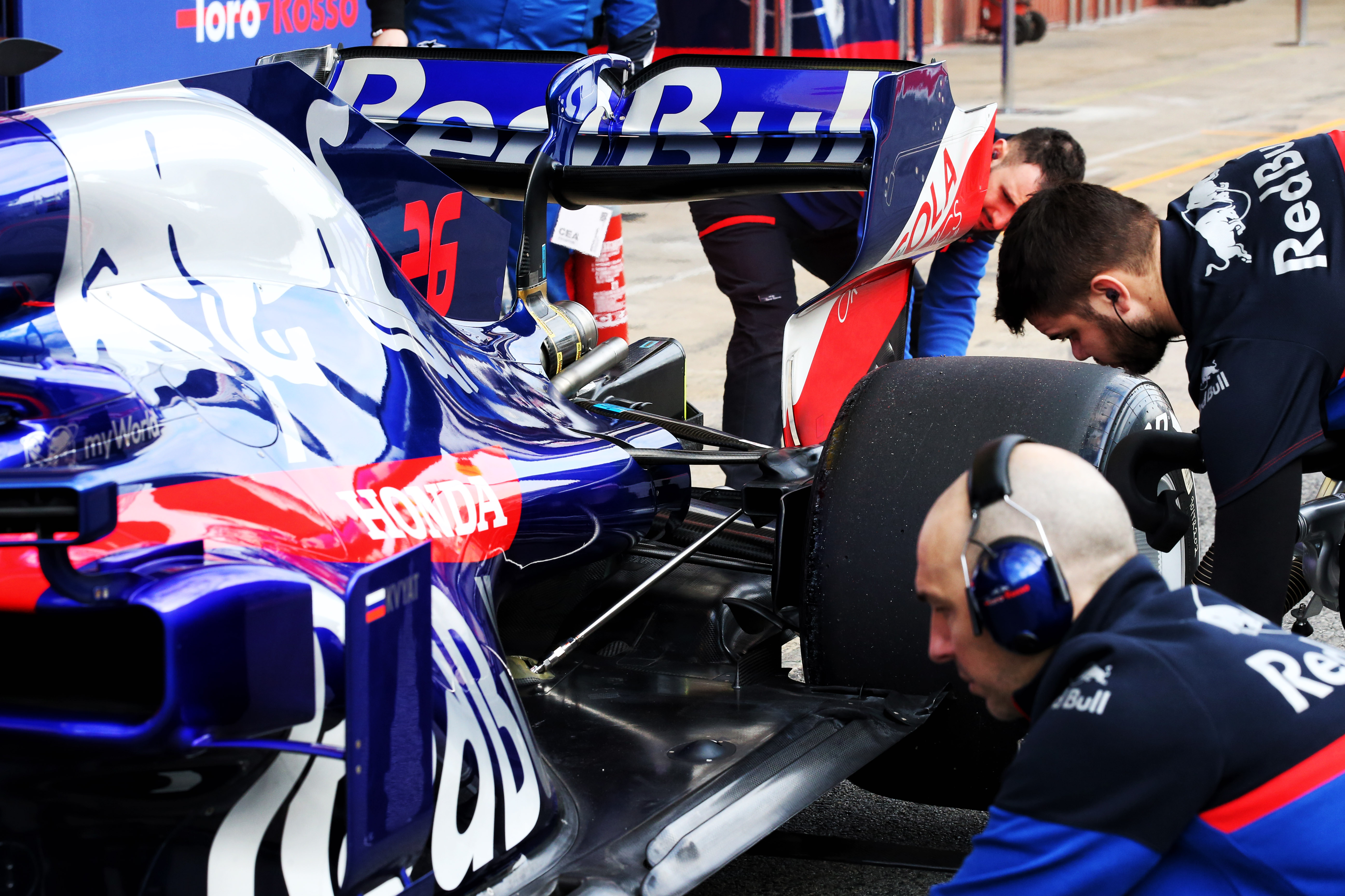 Toro Rosso F1 testing 2019