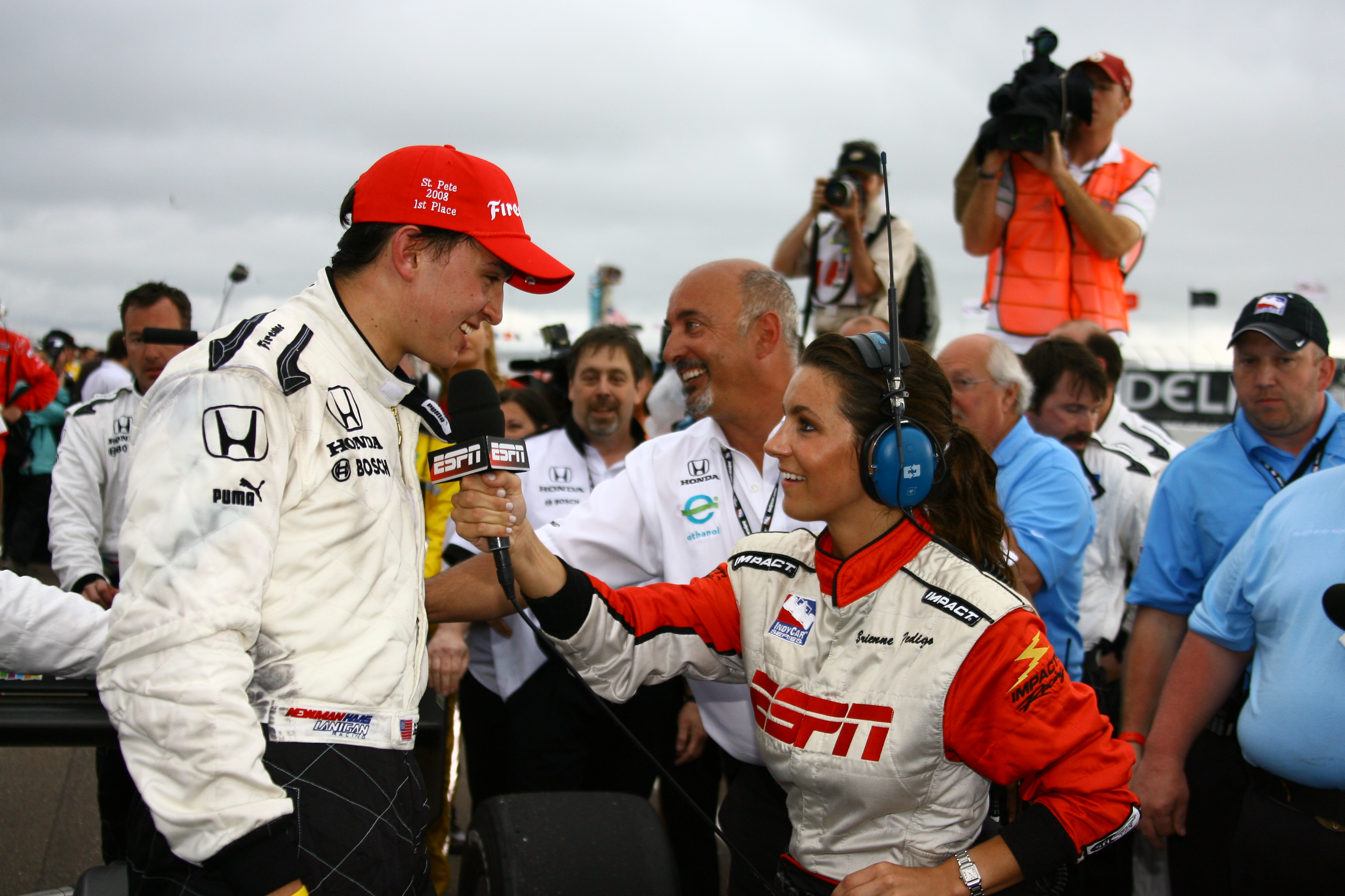 Graham Rahal wins St Petersburg IndyCar 2008