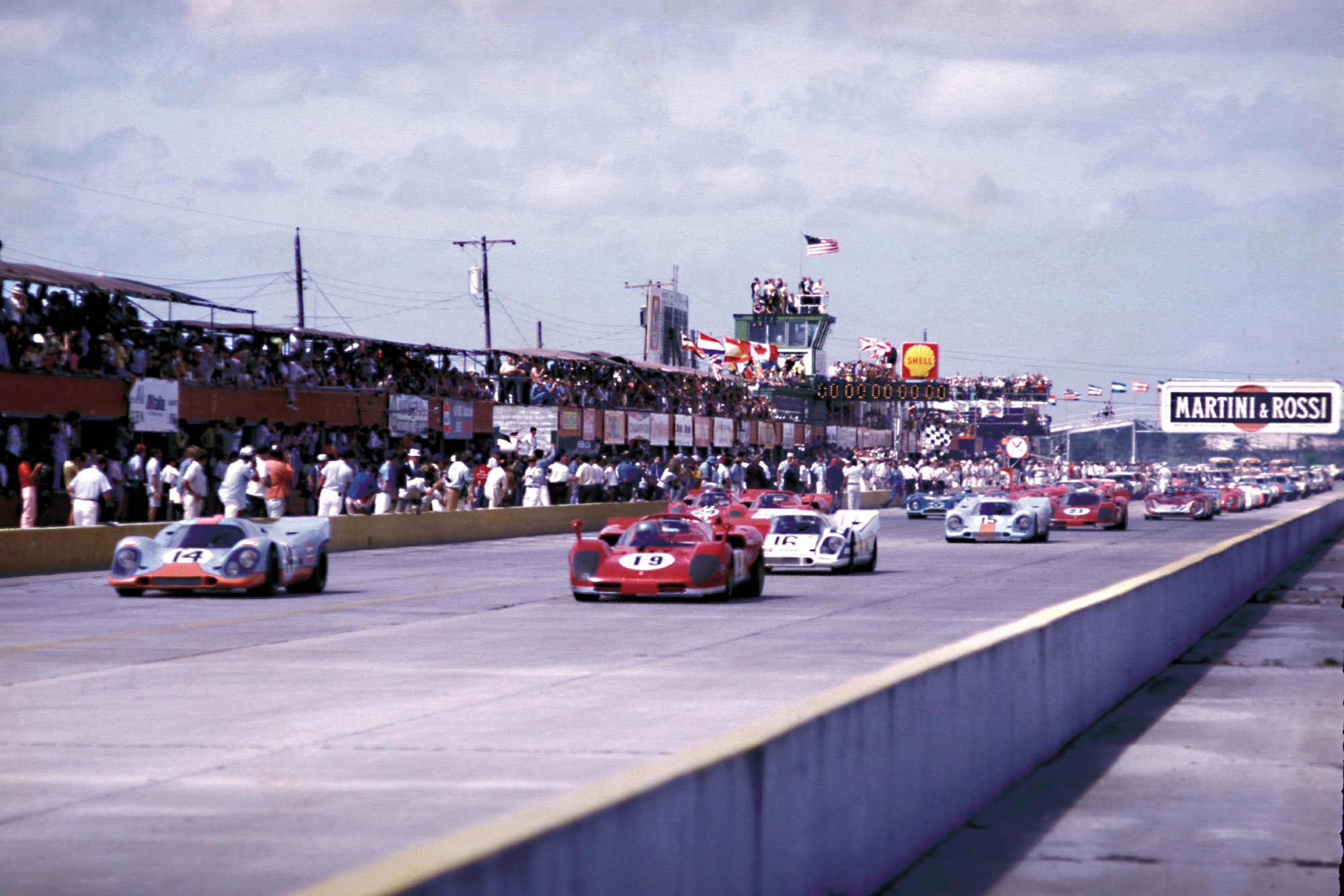 1970 Sebring start 