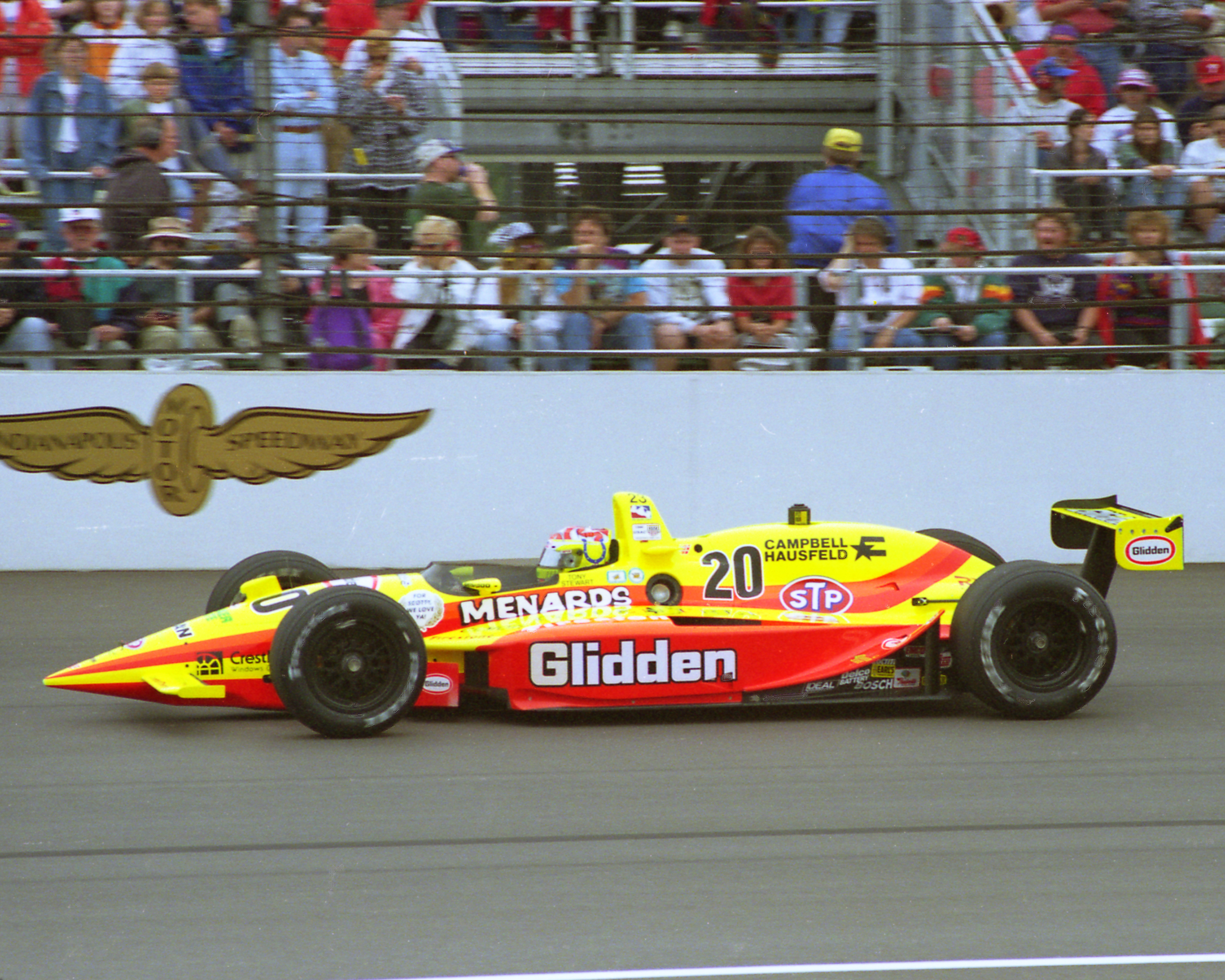 Tony Stewart Indianapolis 500 1996