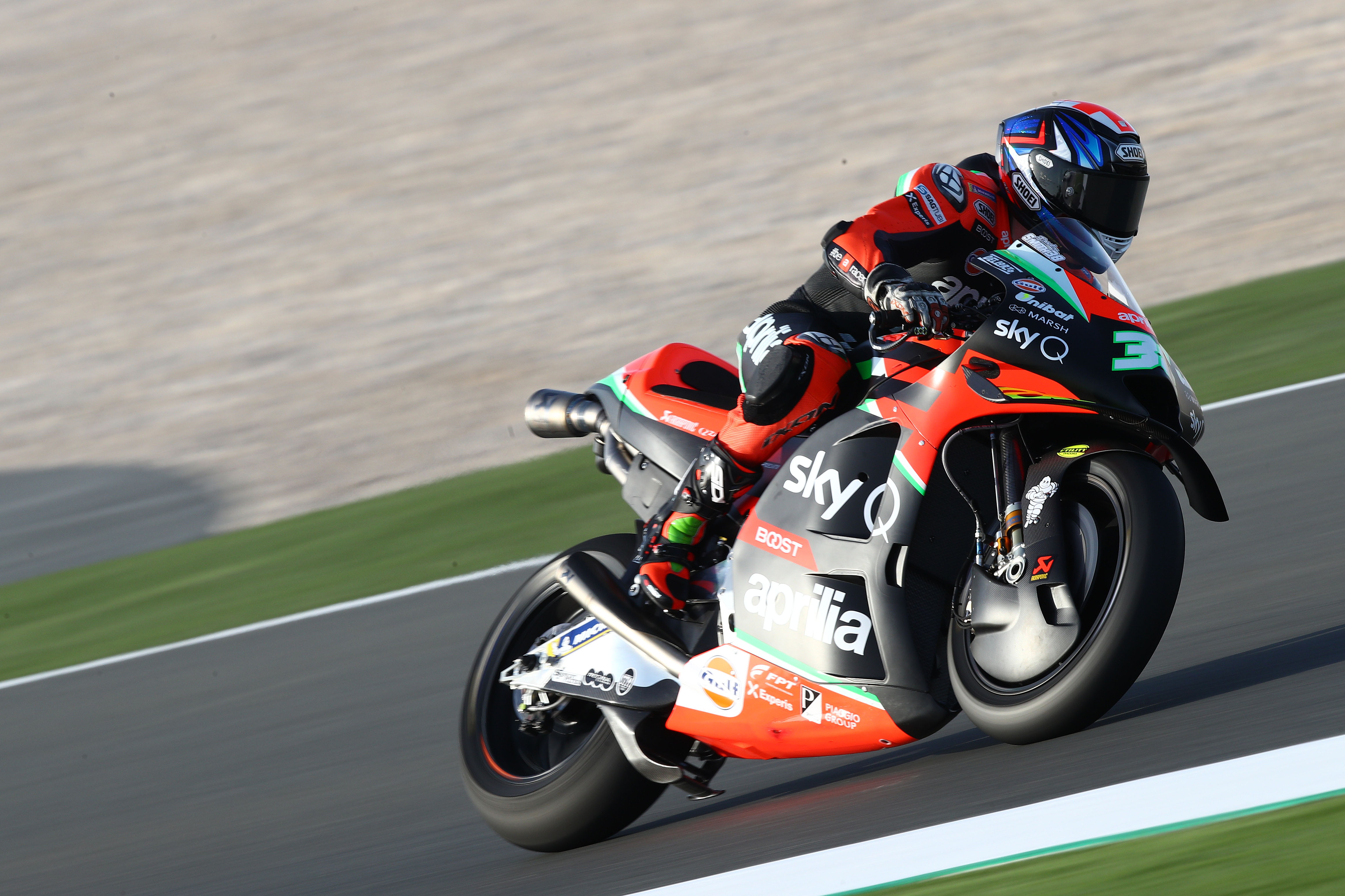 Bradley Smith Aprilia Qatar MotoGP testing 2020