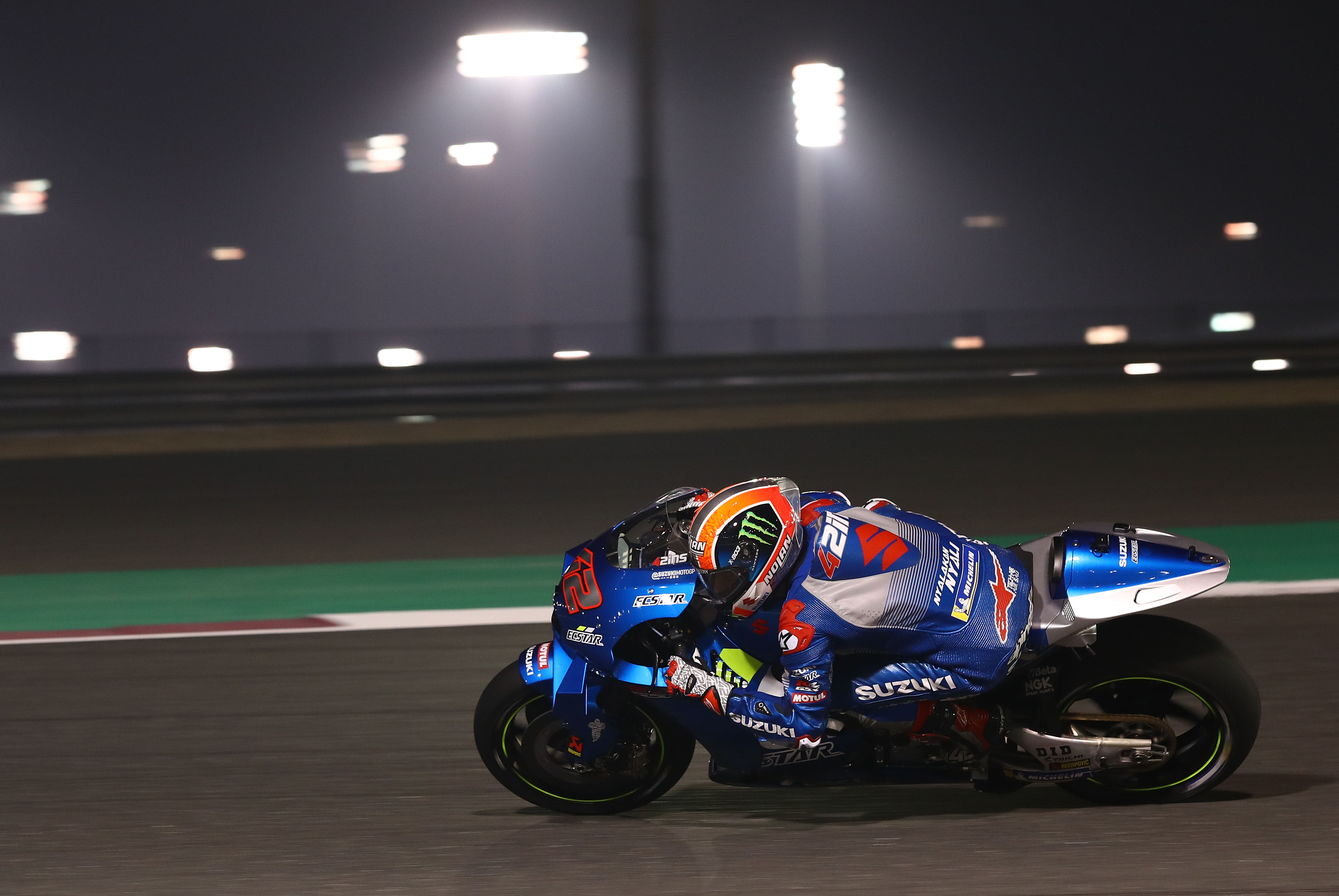 Alex Rins Suzuki Qatar MotoGP testing 2020