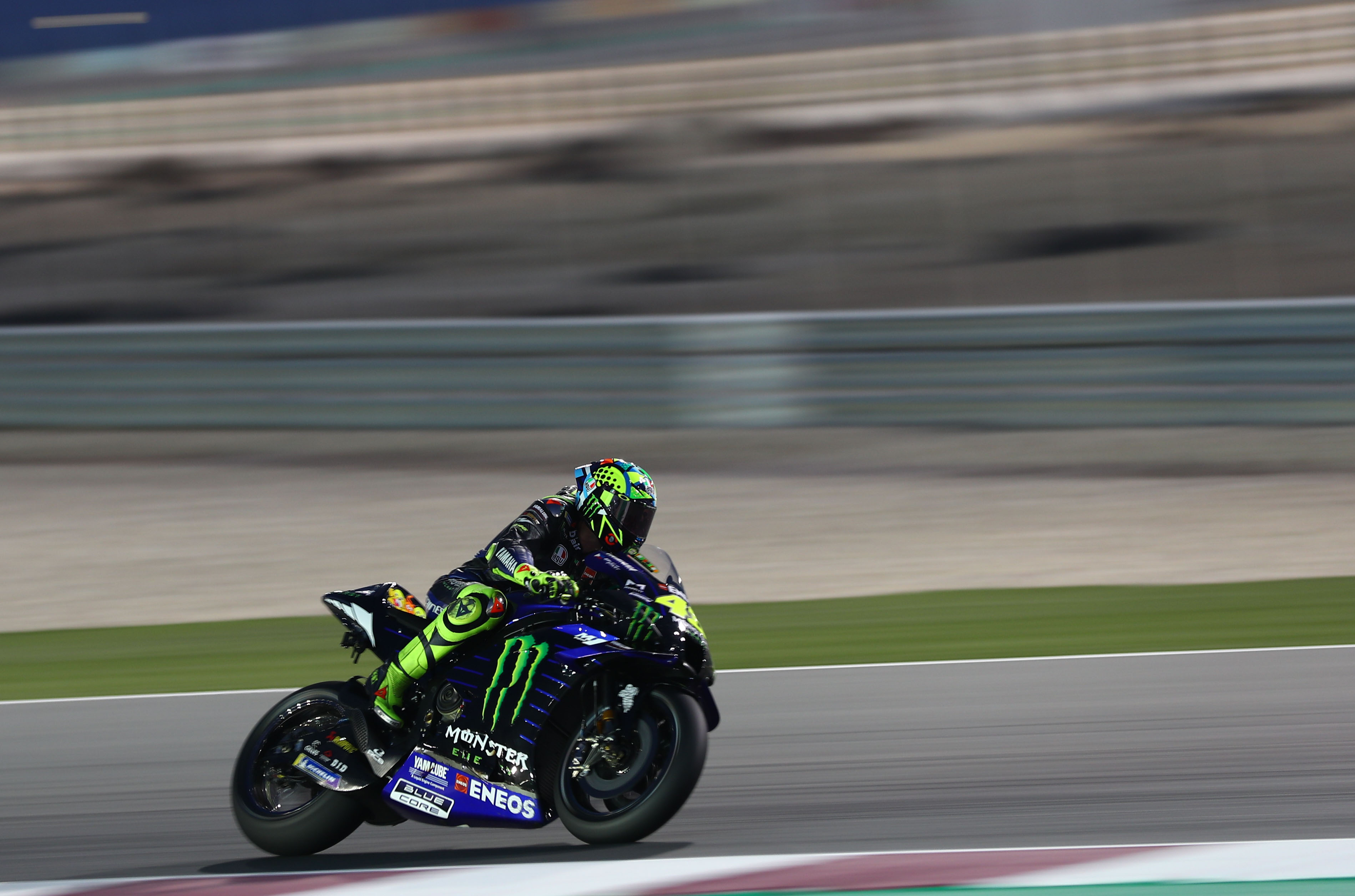 Valentino Rossi Yamaha Qatar MotoGP testing 2020