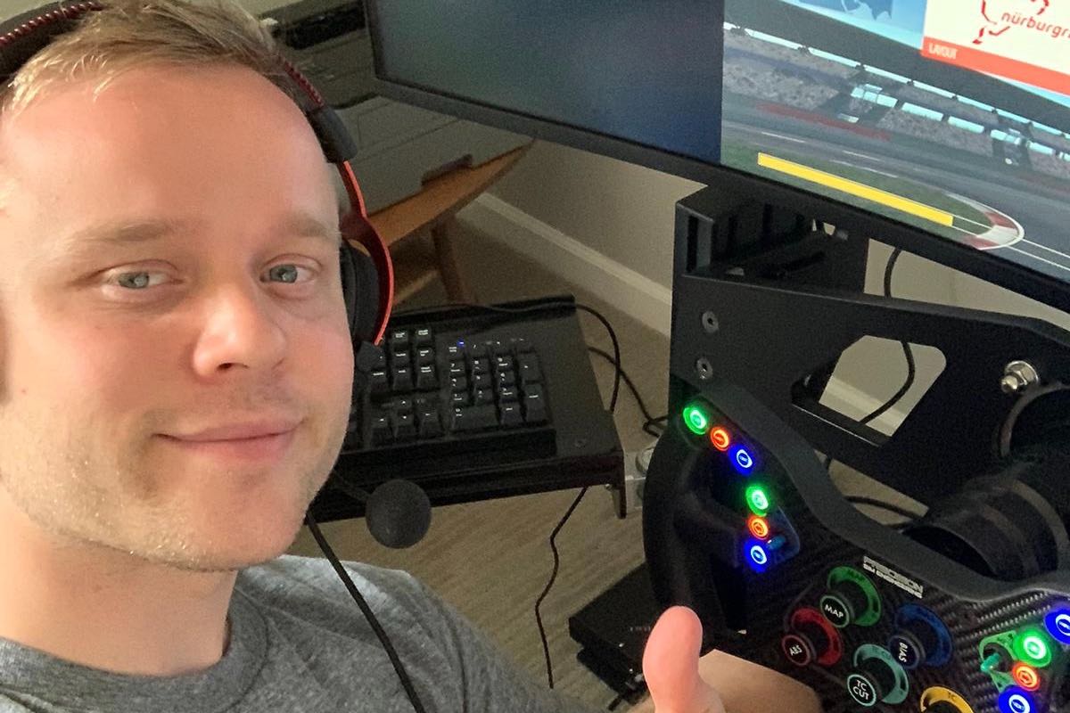 Felix Rosenqvist The Race's All-Star Esports Battle