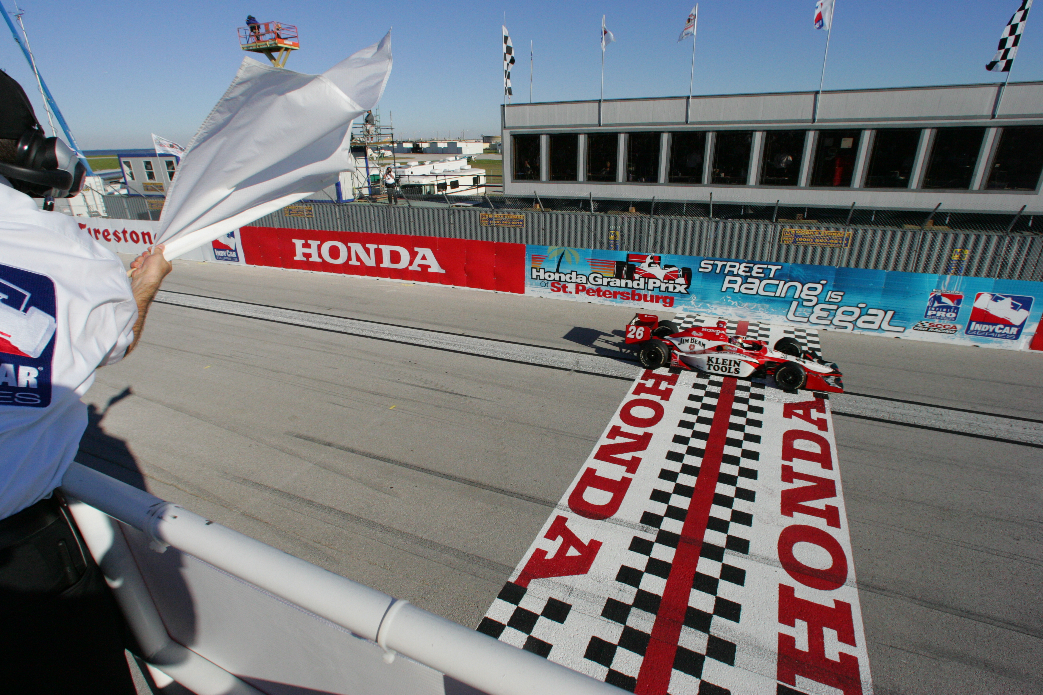 Dan Wheldon St Petersburg IndyCar 2003