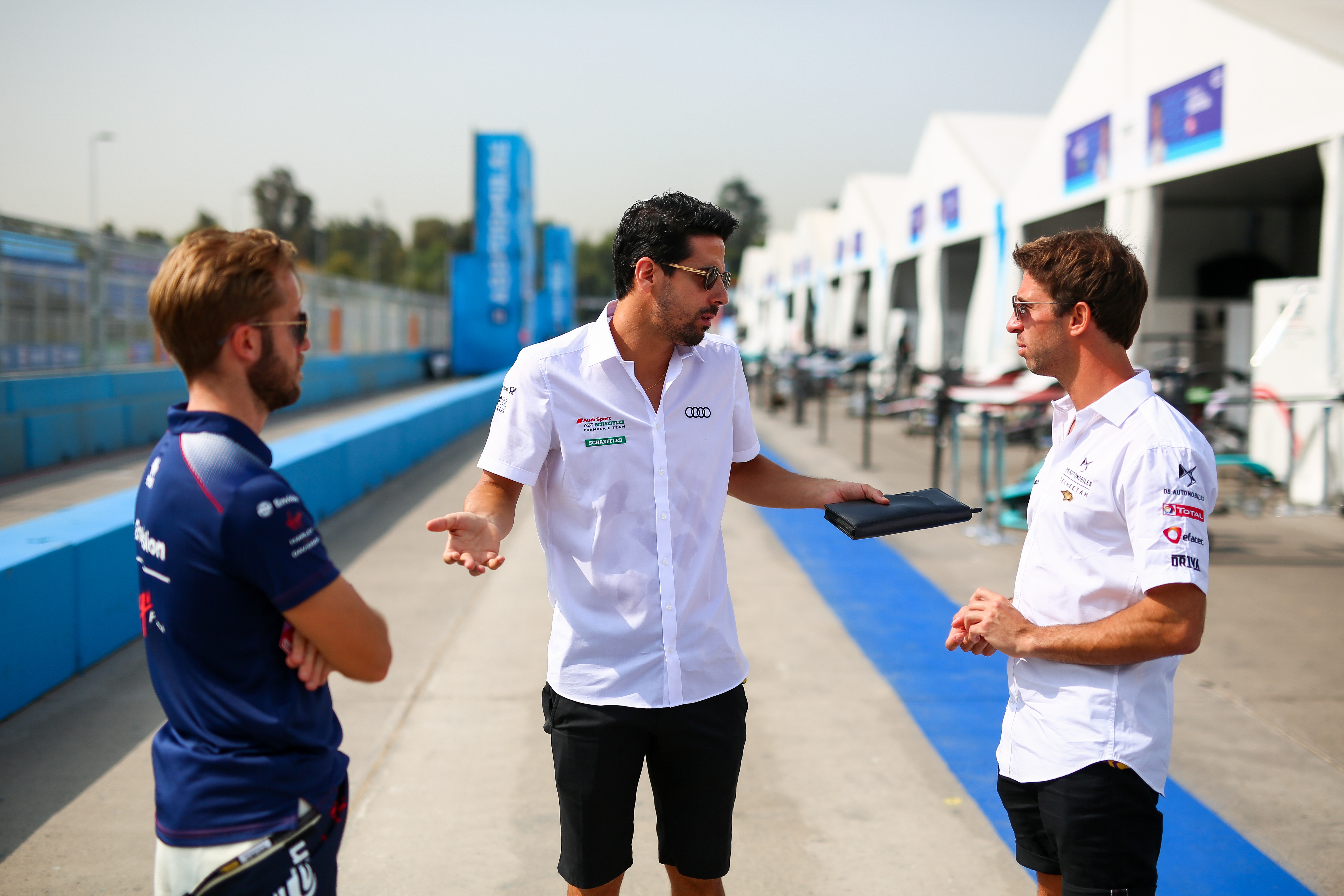 Sam Bird Lucas di Grassi Antonio Felix da Costa