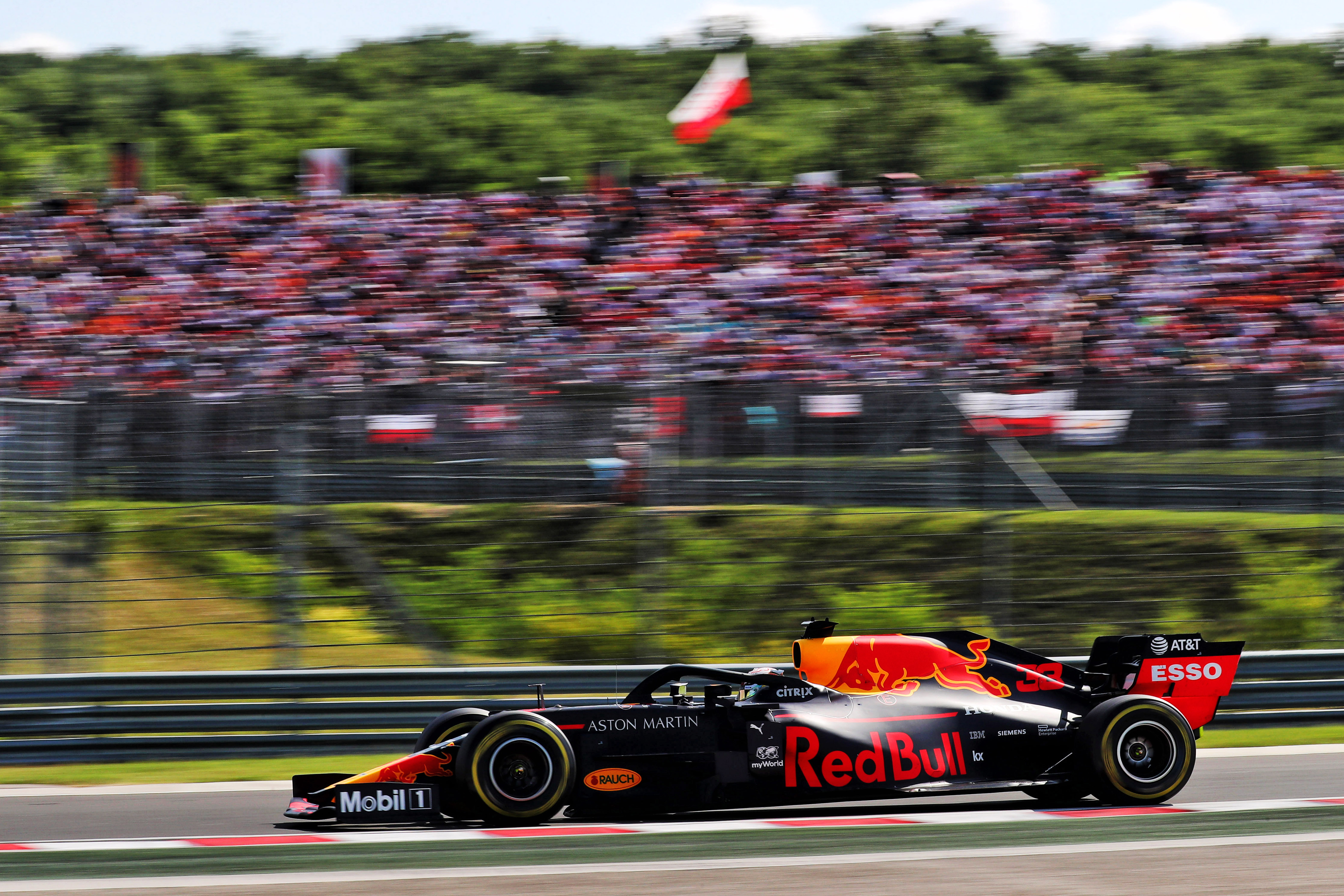 Max Verstappen Red Bull Hungarian Grand Prix Hungaroring 2019