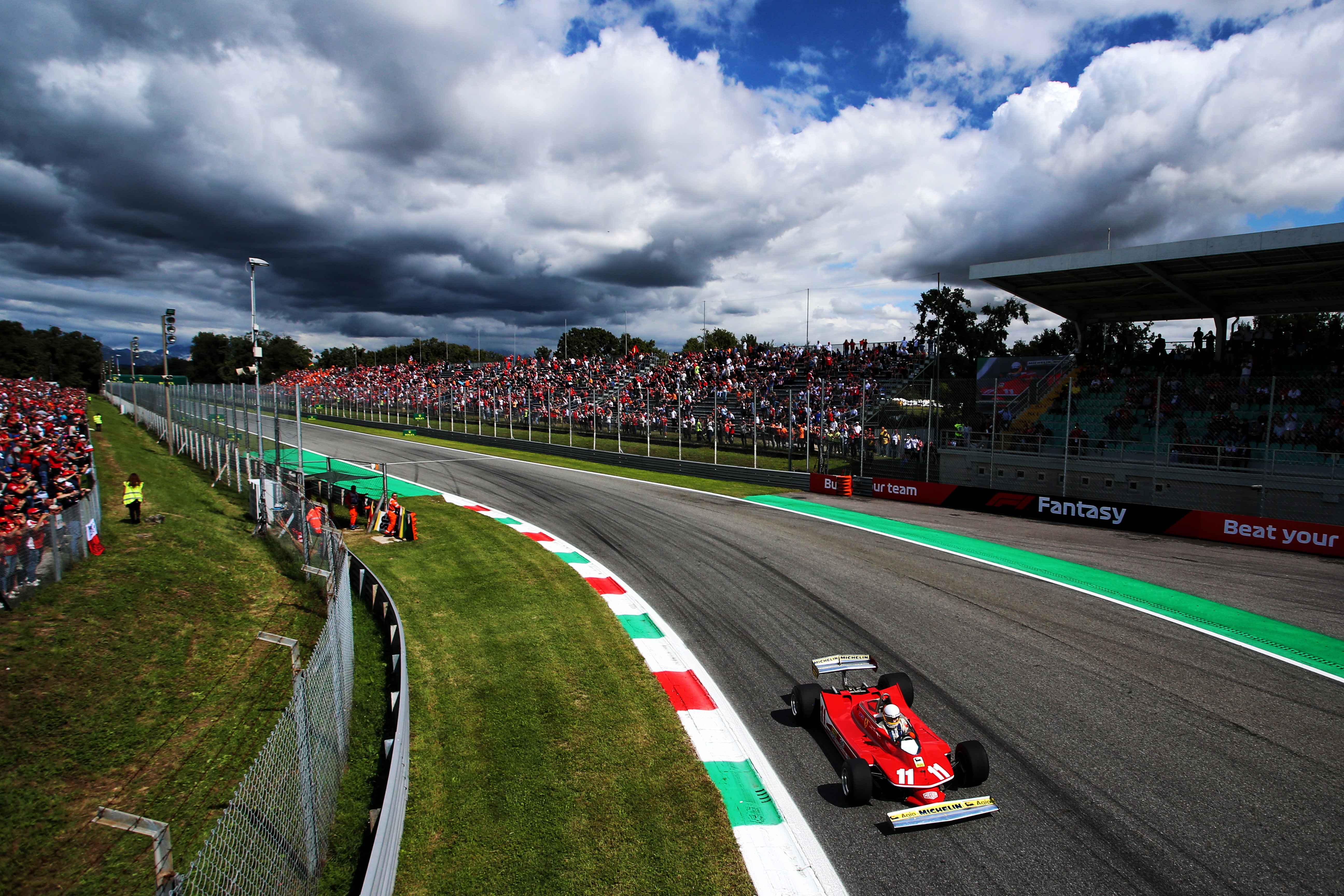 Motor Racing Formula One World Championship Italian Grand Prix Race Day Monza, Italy