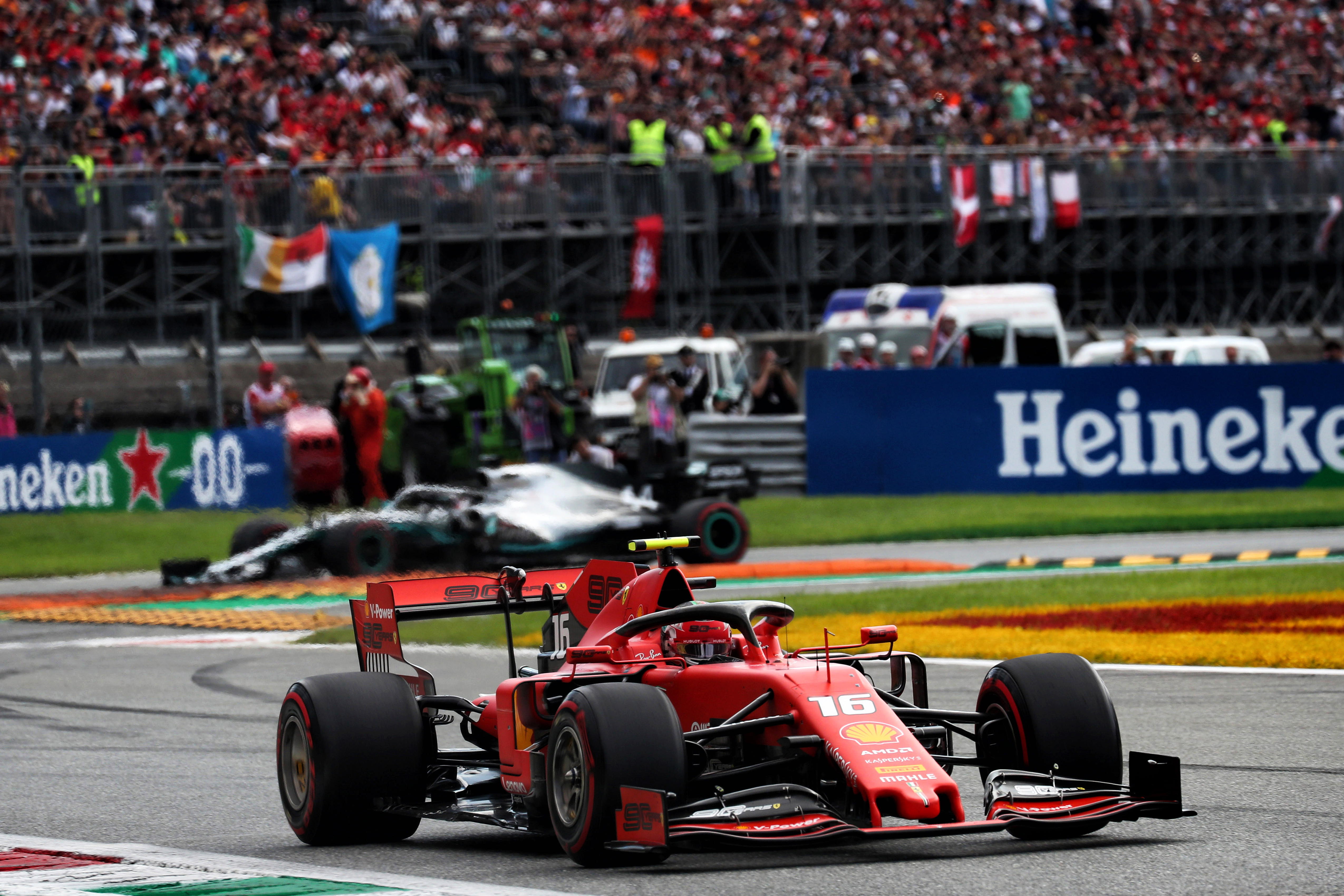 Motor Racing Formula One World Championship Italian Grand Prix Race Day Monza, Italy