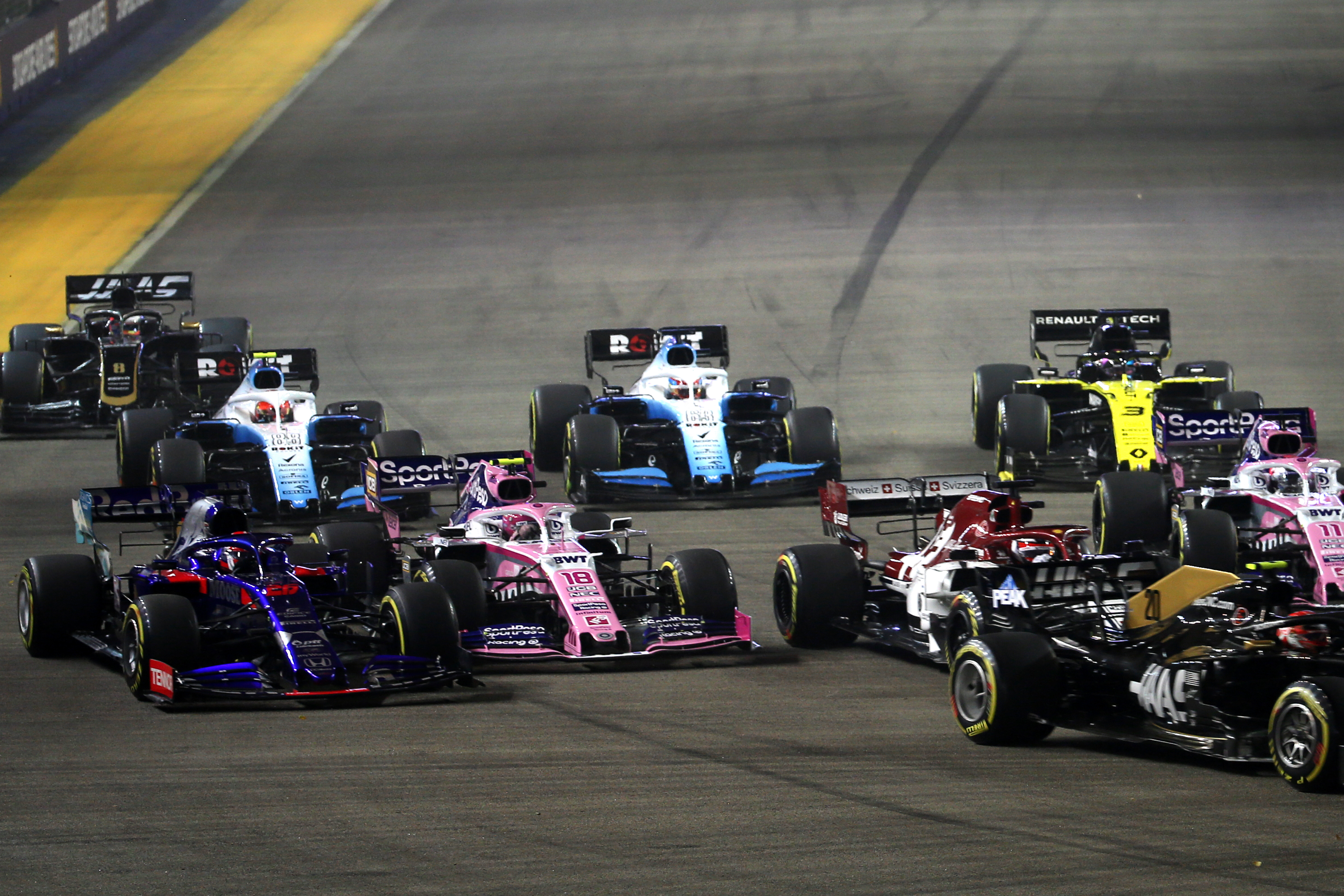 Singapore Grand Prix start 2019