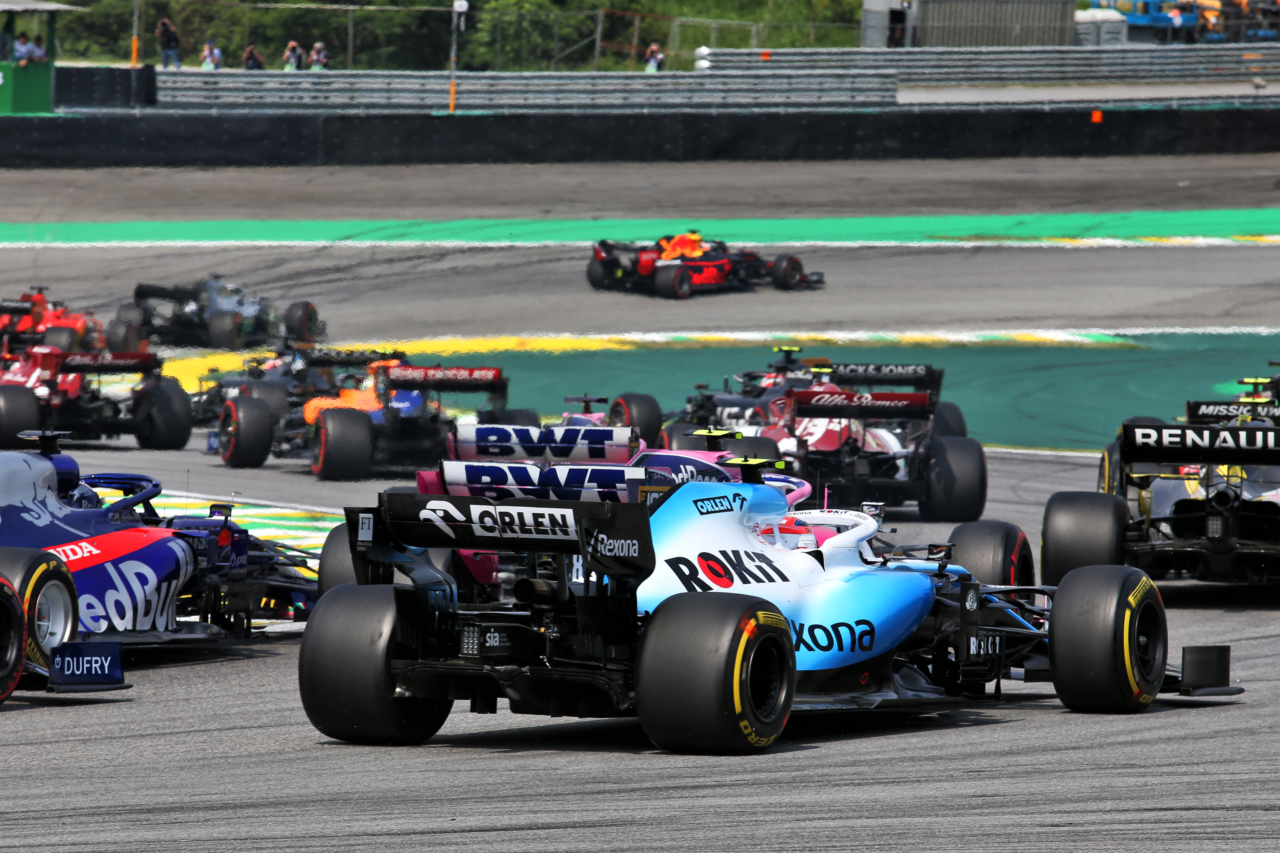 Motor Racing Formula One World Championship Brazilian Grand Prix Race Day Sao Paulo, Brazil