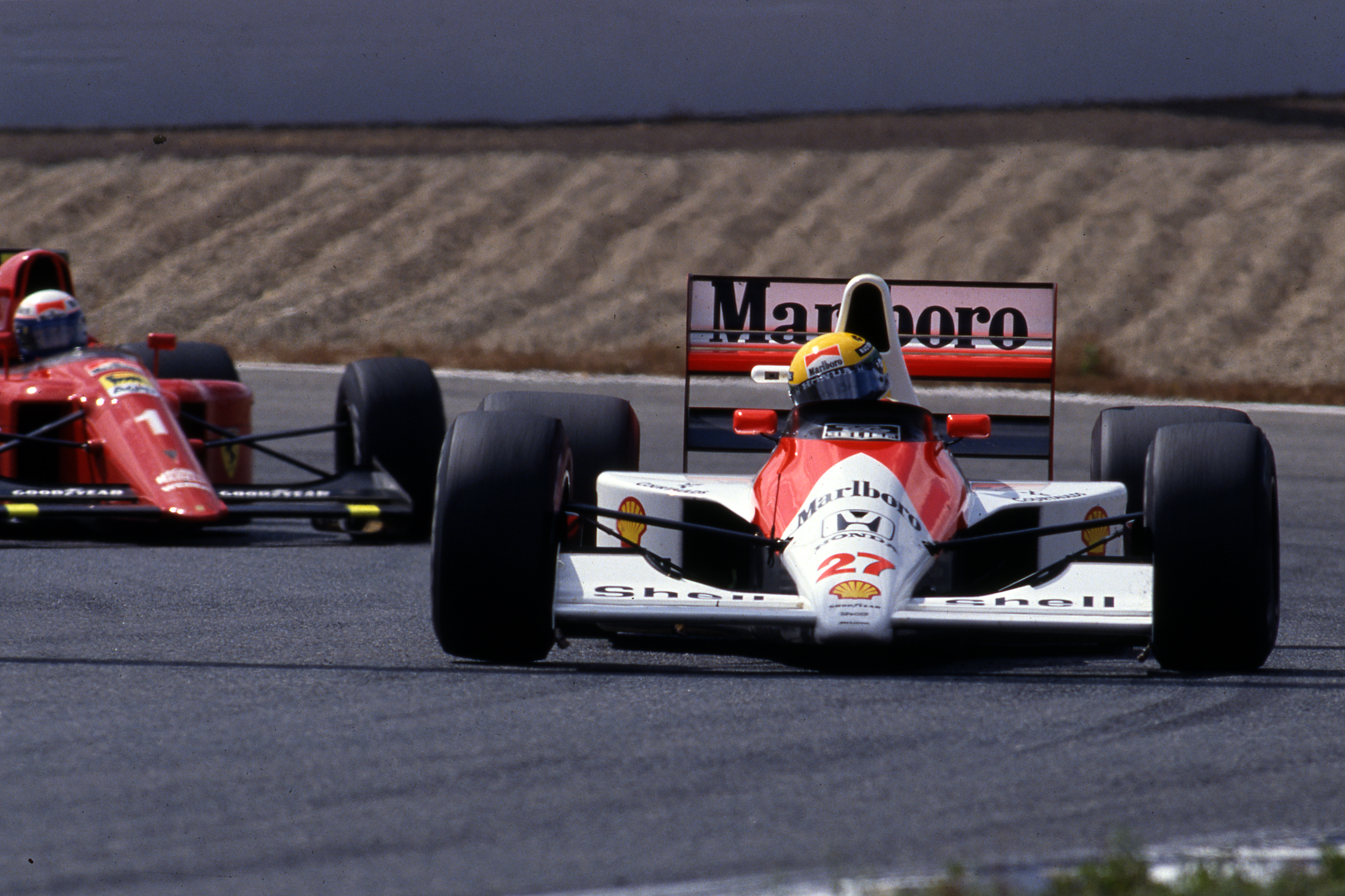 Ayrton Senna McLaren Spanish Grand Prix 1990 Jerez