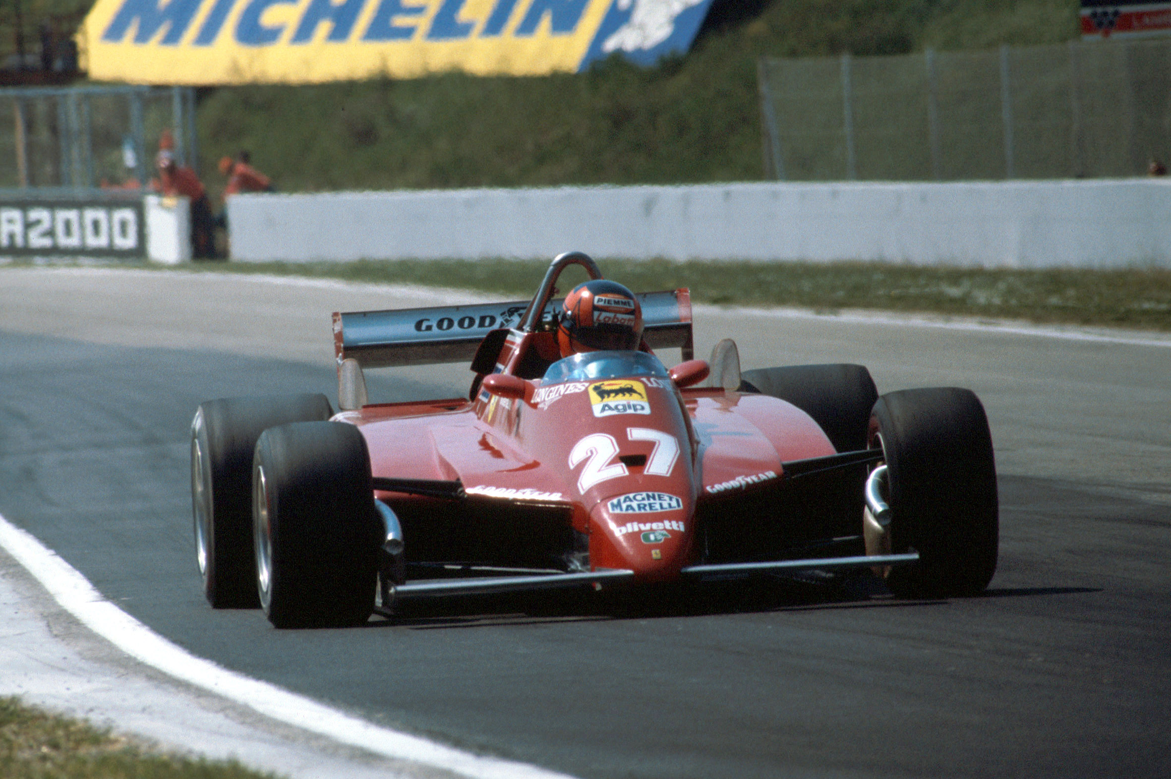 Gilles Villeneuve 27 F1 numbers