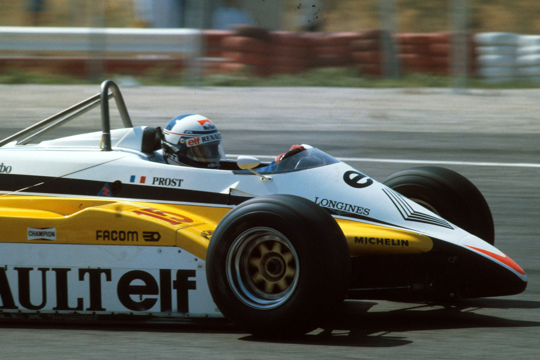 Alain Prost Renault 1982