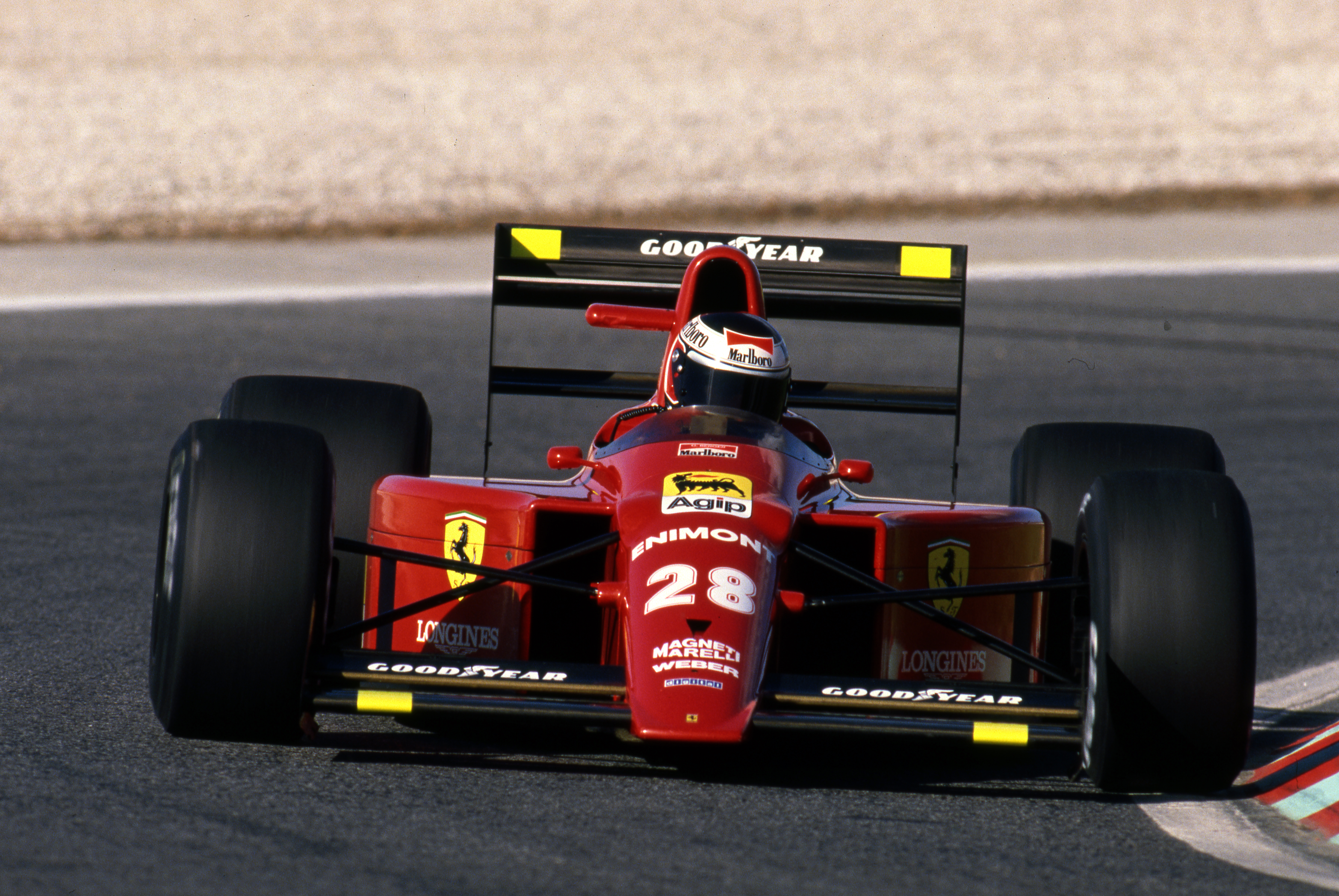 Gerhard Berger Ferrari 1989 Portuguese Grand Prix Estoril