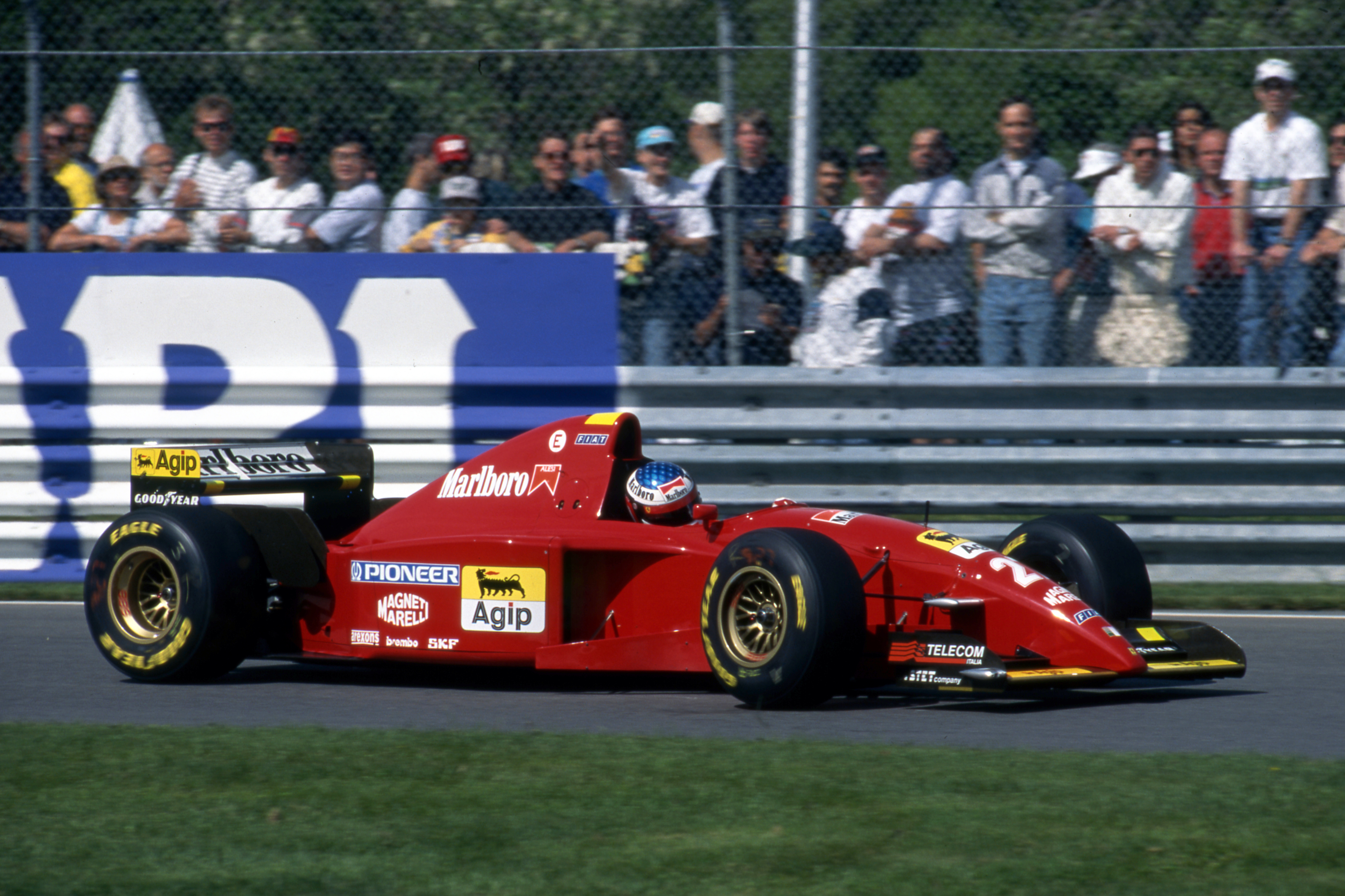 Jean Alesi Ferrari Canadian Grand Prix 1995 Montreal